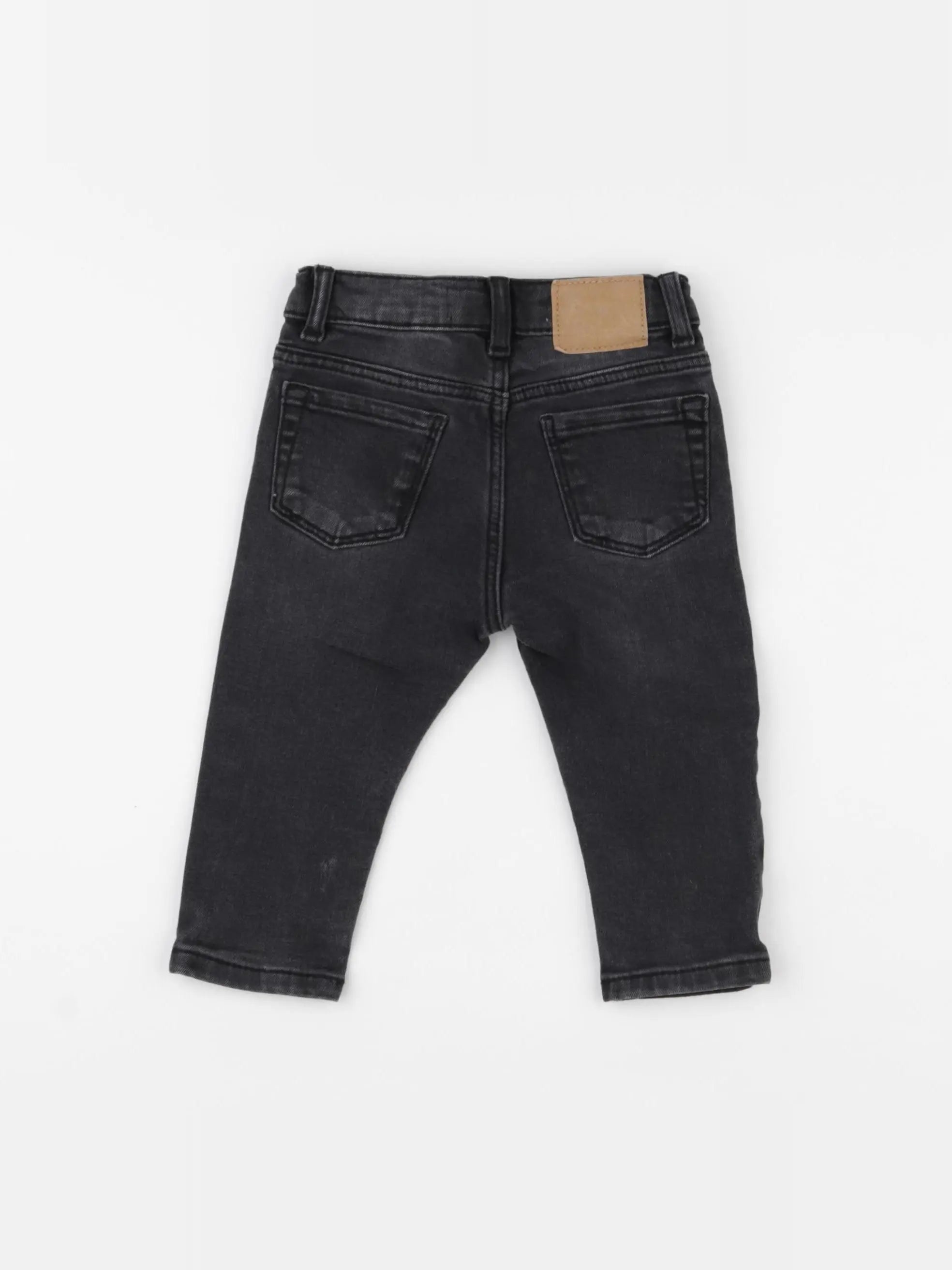 Zara - jean noir - 9/12 mois