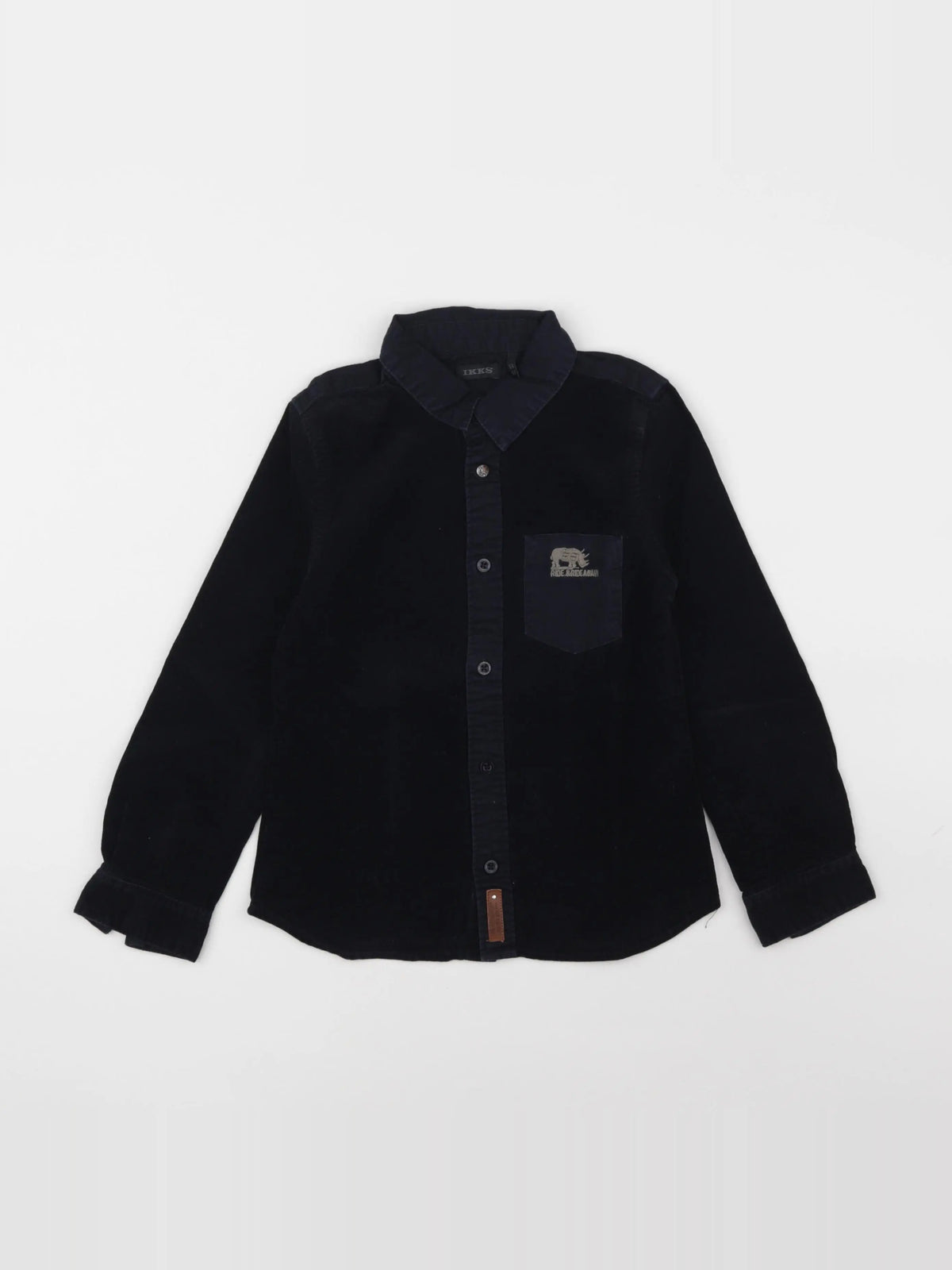 IKKS - chemise bleu - 6 ans