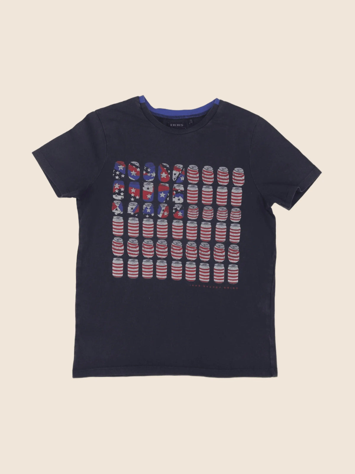 IKKS - tee-shirt bleu - 8 ans