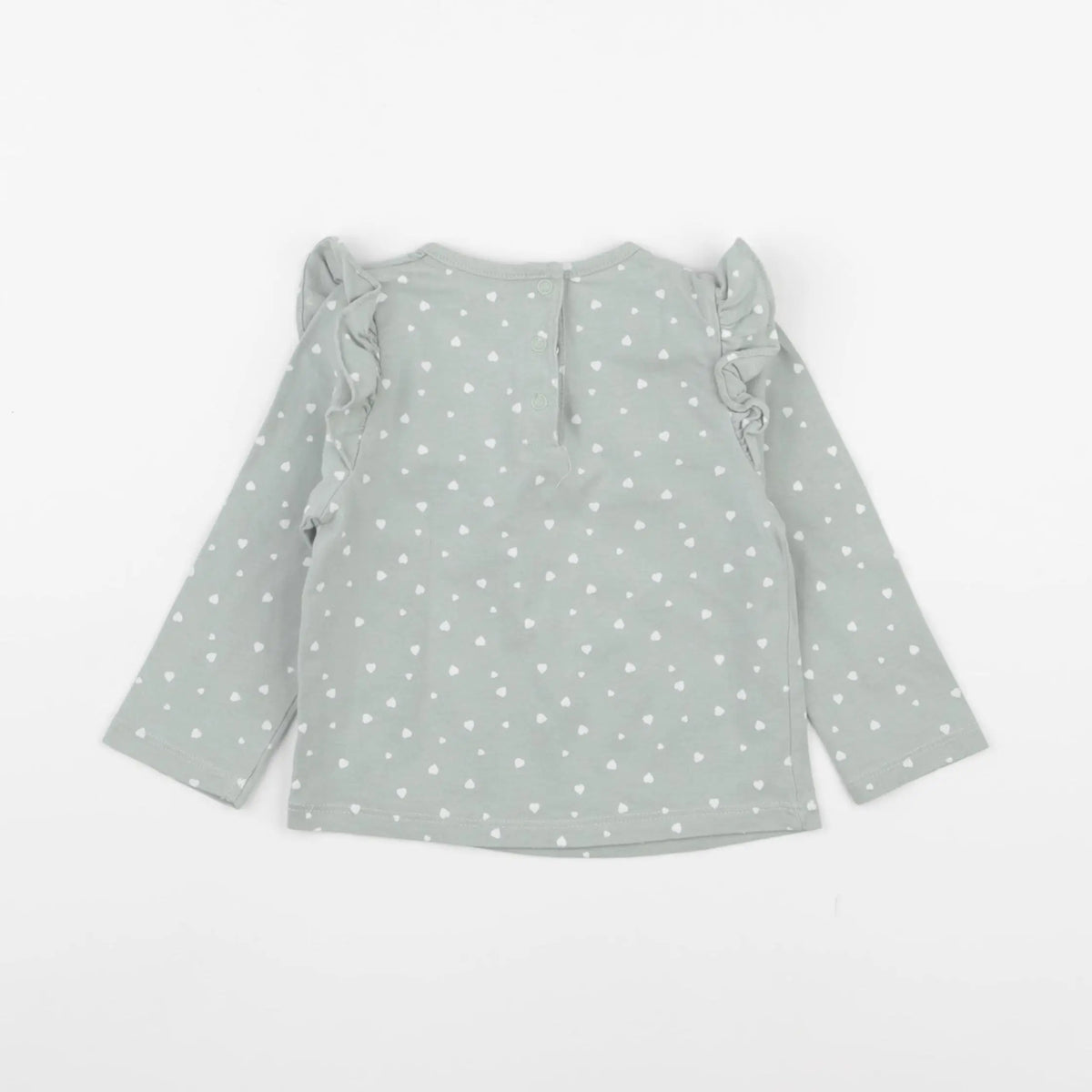 Vertbaudet - tee-shirt vert - 12 mois