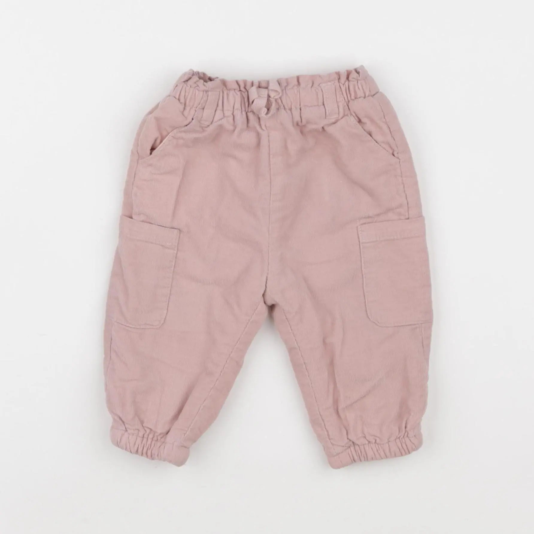 Vertbaudet - pantalon rose - 6 mois
