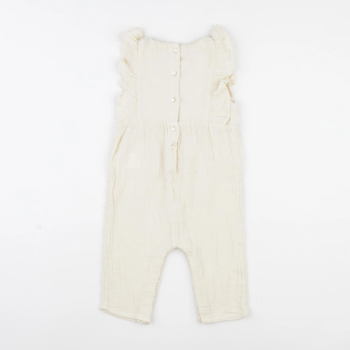 Vertbaudet - combinaison beige - 12 mois