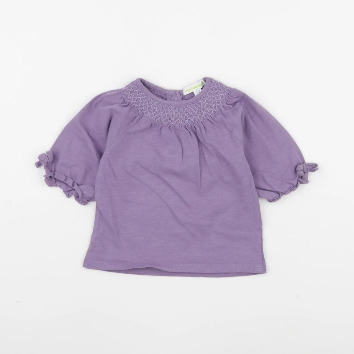 Vertbaudet - tee-shirt violet - 18 mois