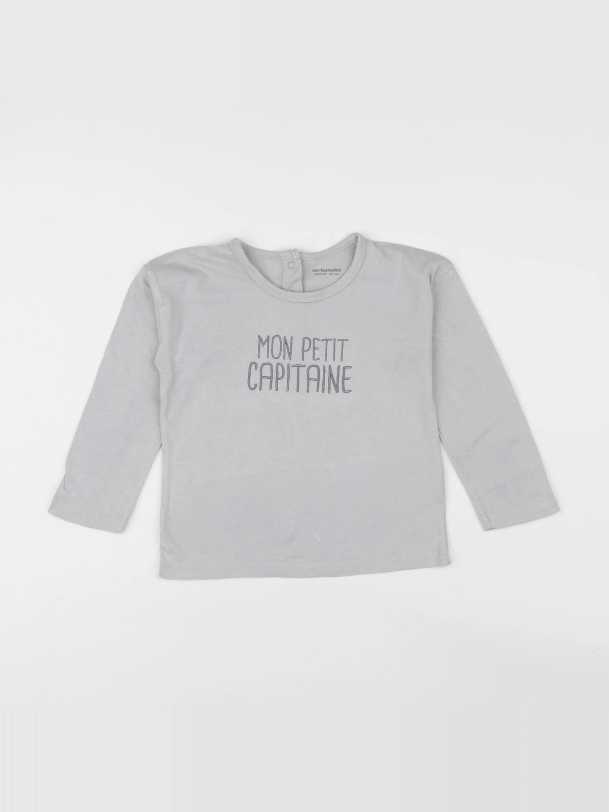 Vertbaudet - tee-shirt bleu - 36 mois