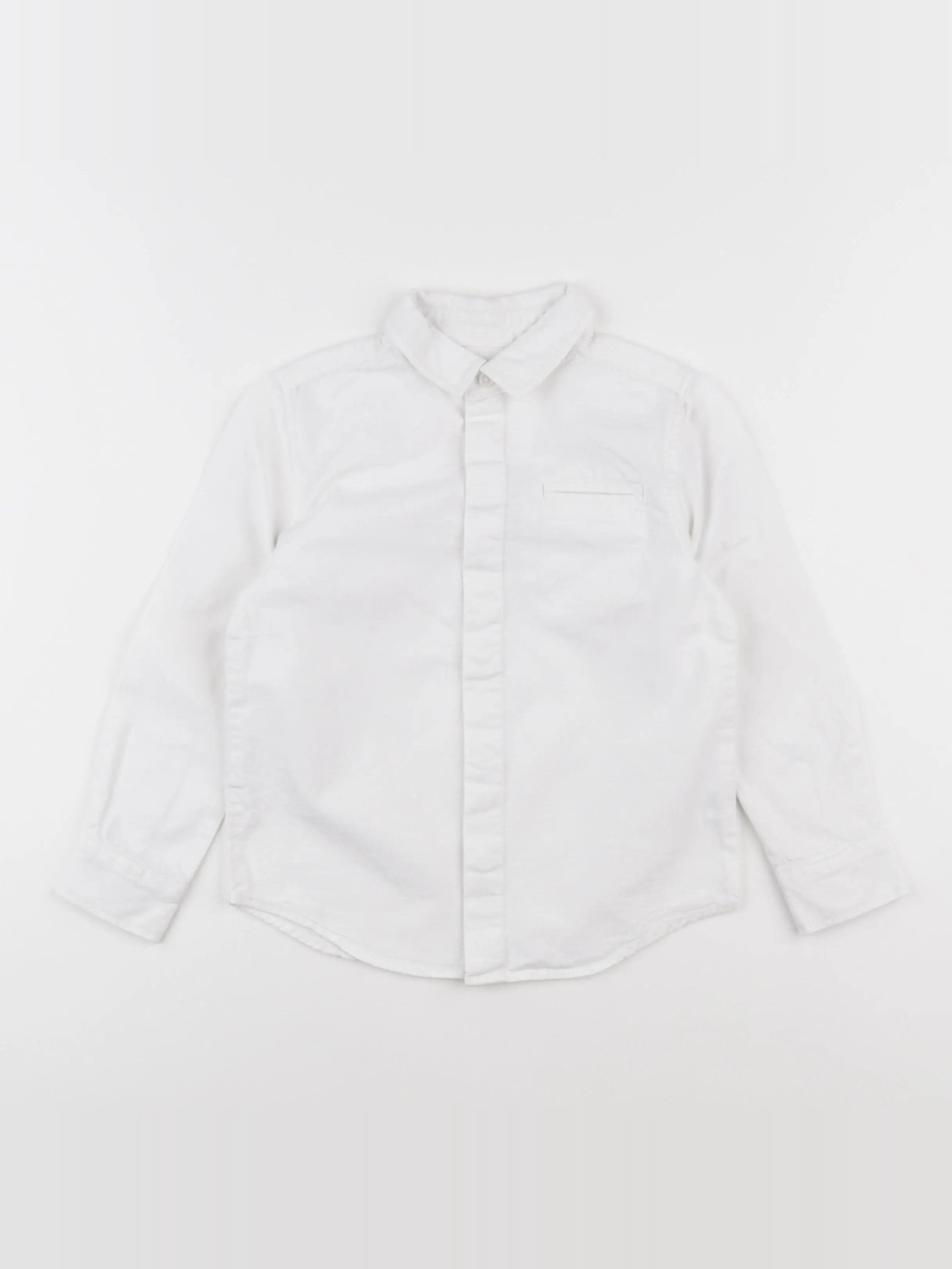 Monoprix - chemise blanc - 4 ans