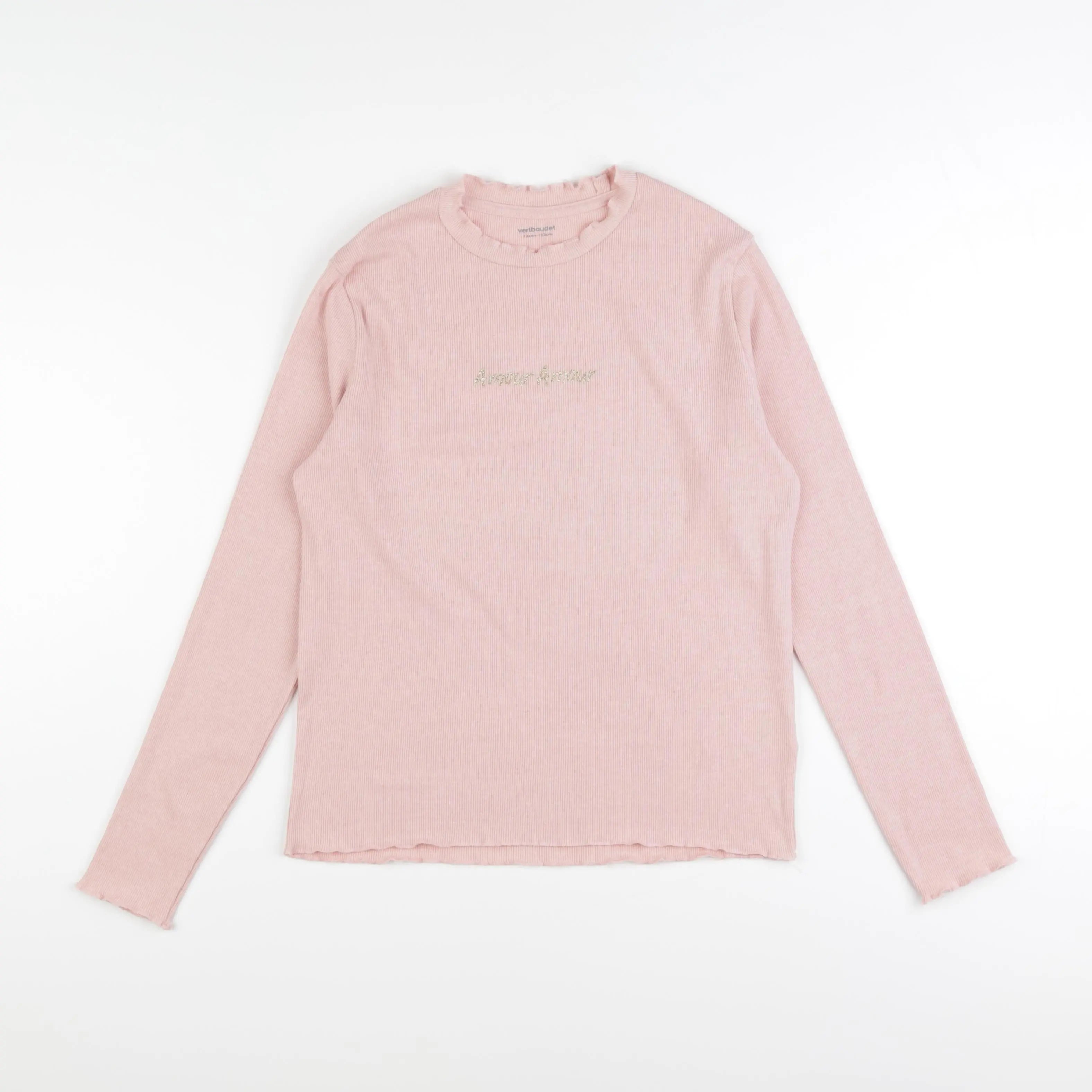 Vertbaudet - tee-shirt rose - 12 ans