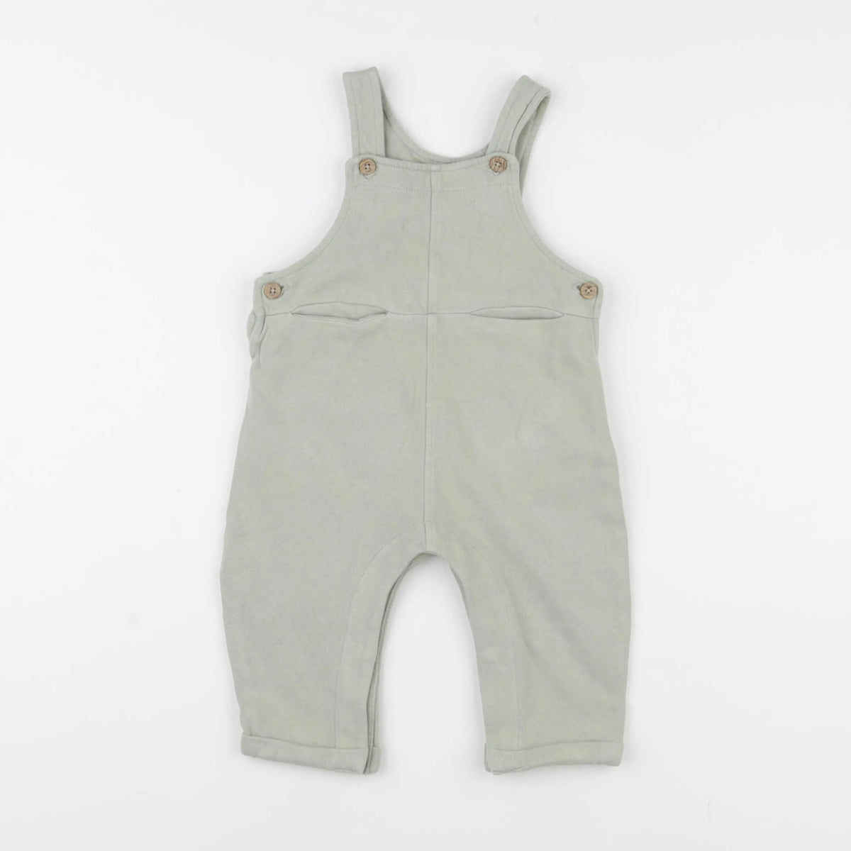 Vertbaudet - salopette vert - 12 mois