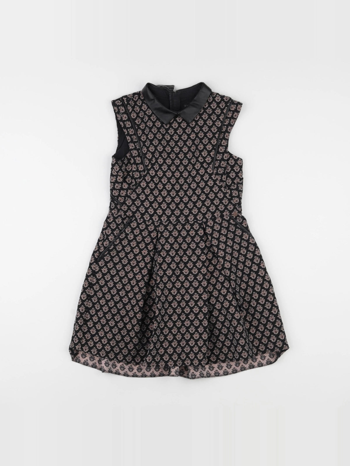 IKKS - robe noir - 8 ans