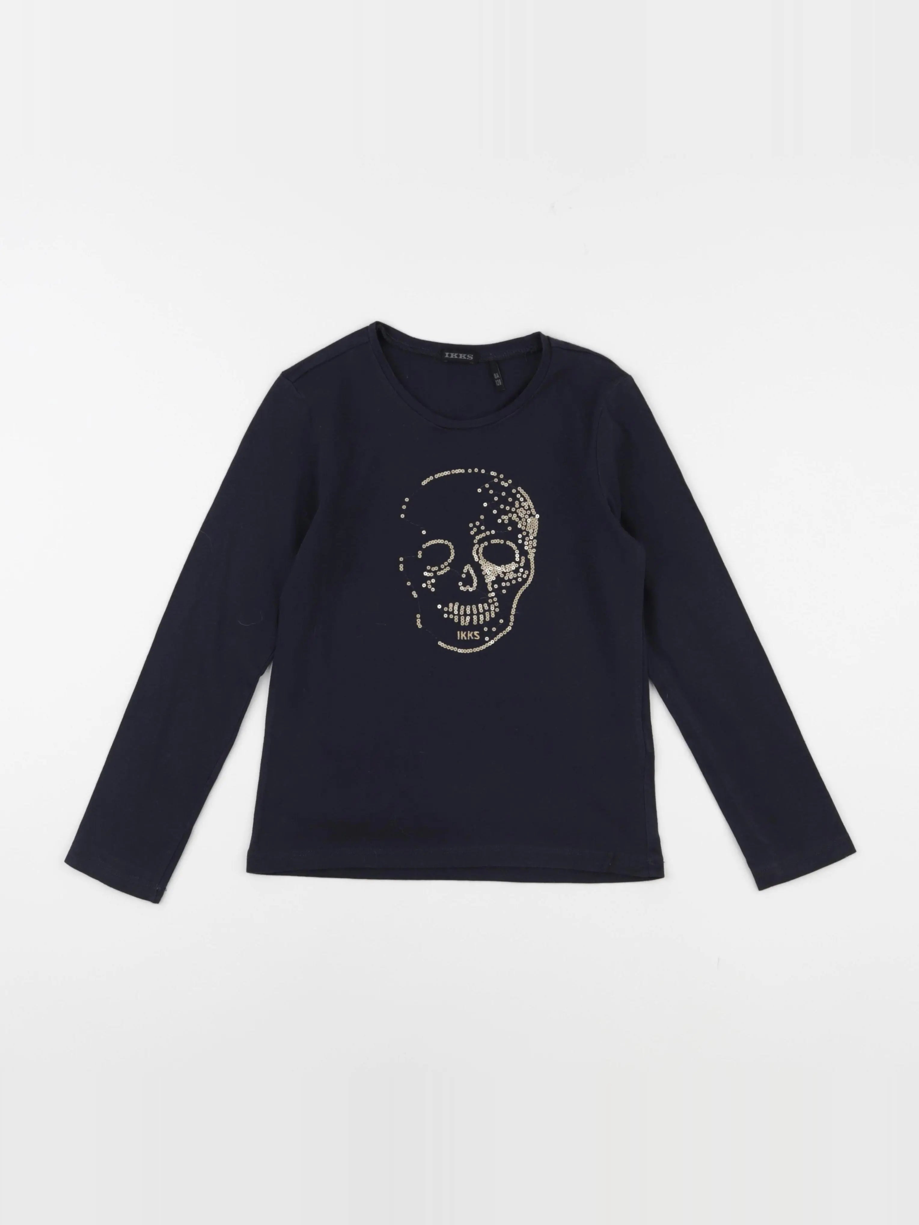 IKKS - tee-shirt bleu - 8 ans