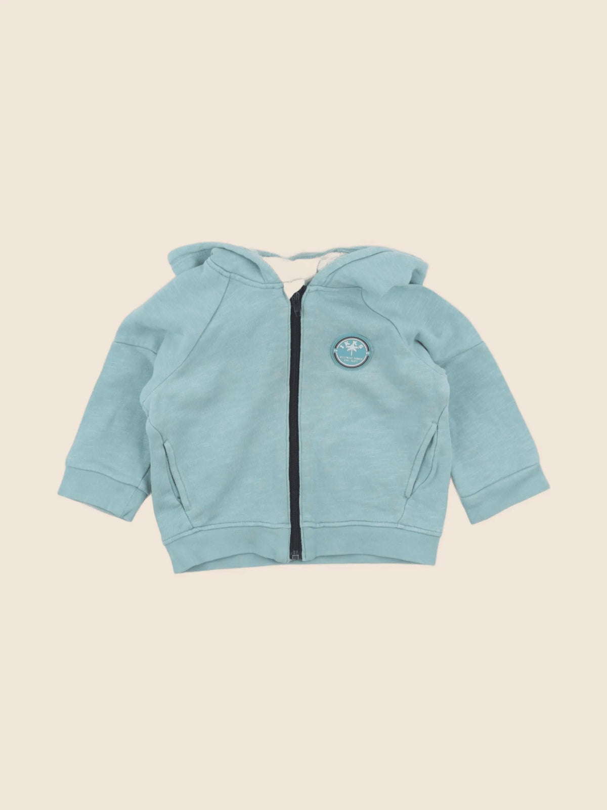 IKKS - sweat bleu - 12 mois