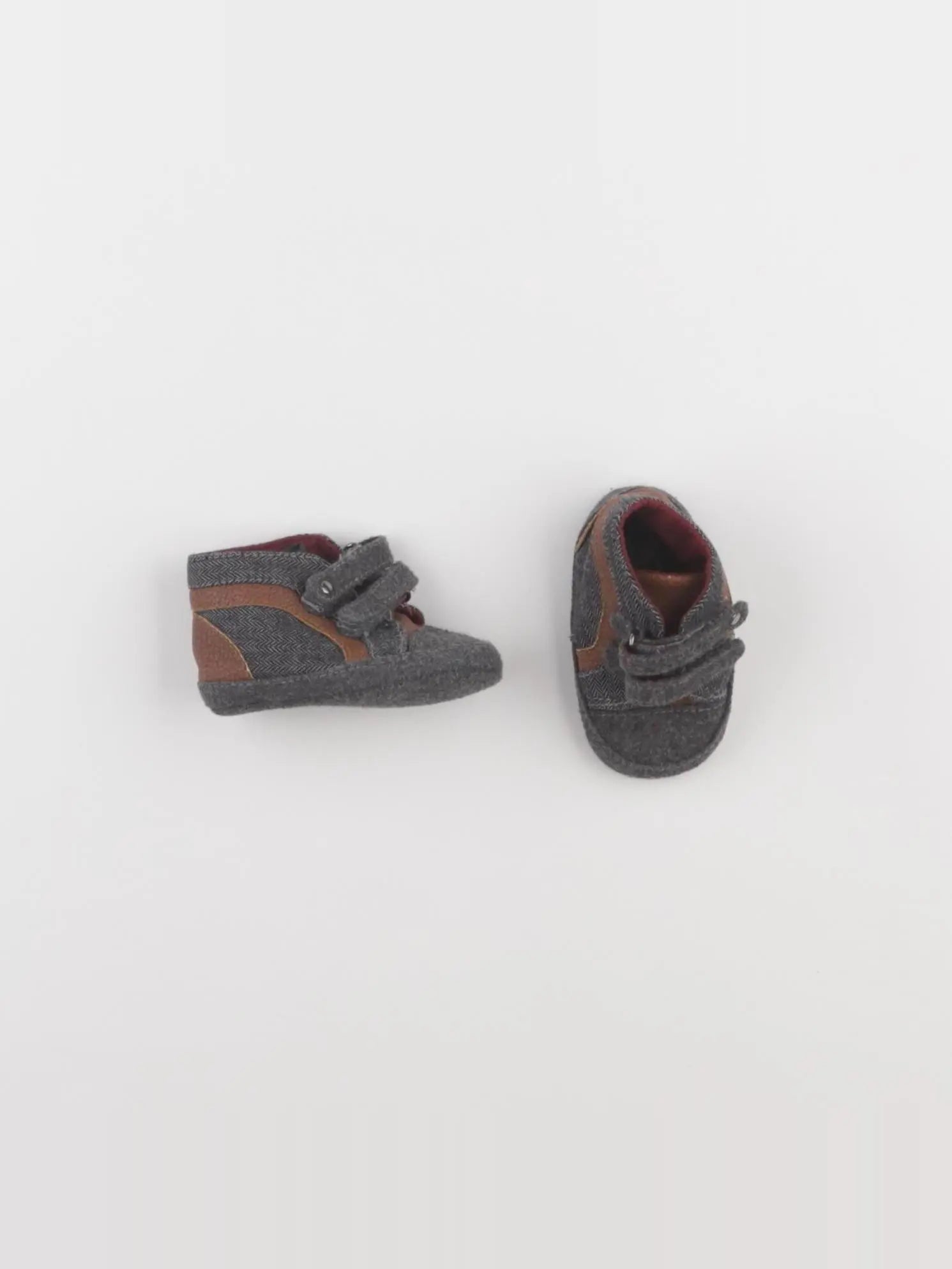 Tape à l'oeil - chaussons gris - pointure 18/19