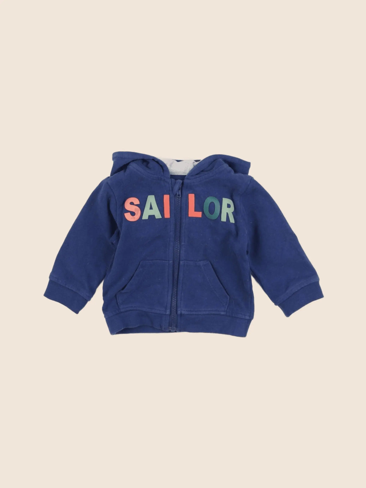 Vertbaudet - sweat multicolore - 3 mois