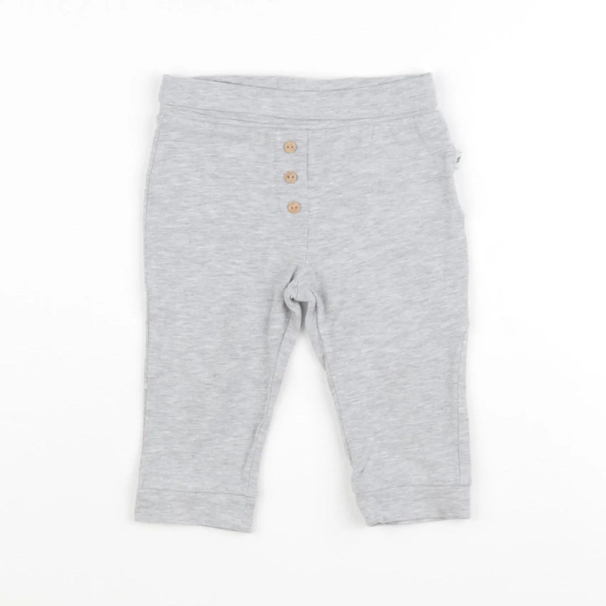 Vertbaudet - legging gris - 12 mois