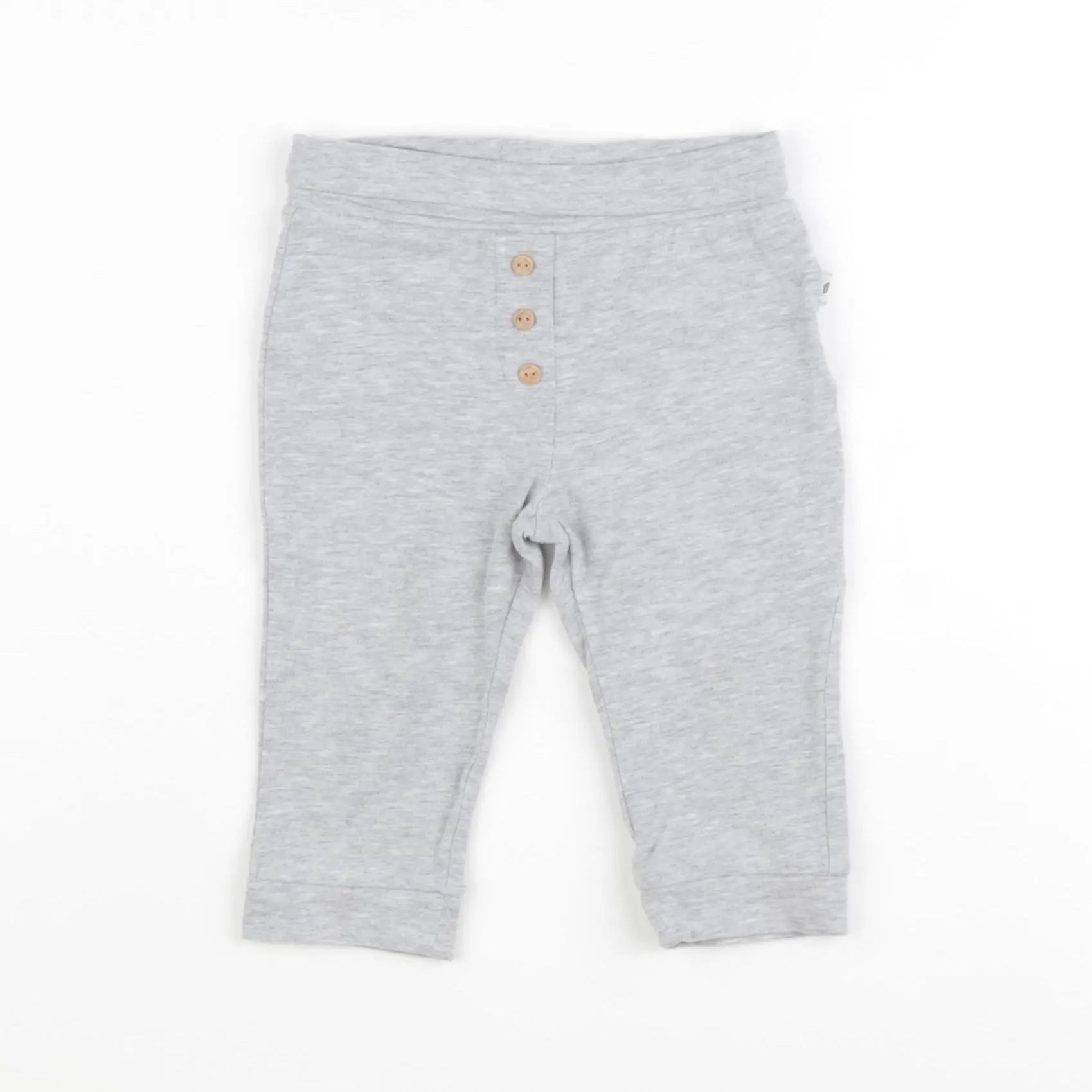 Vertbaudet - legging gris - 12 mois