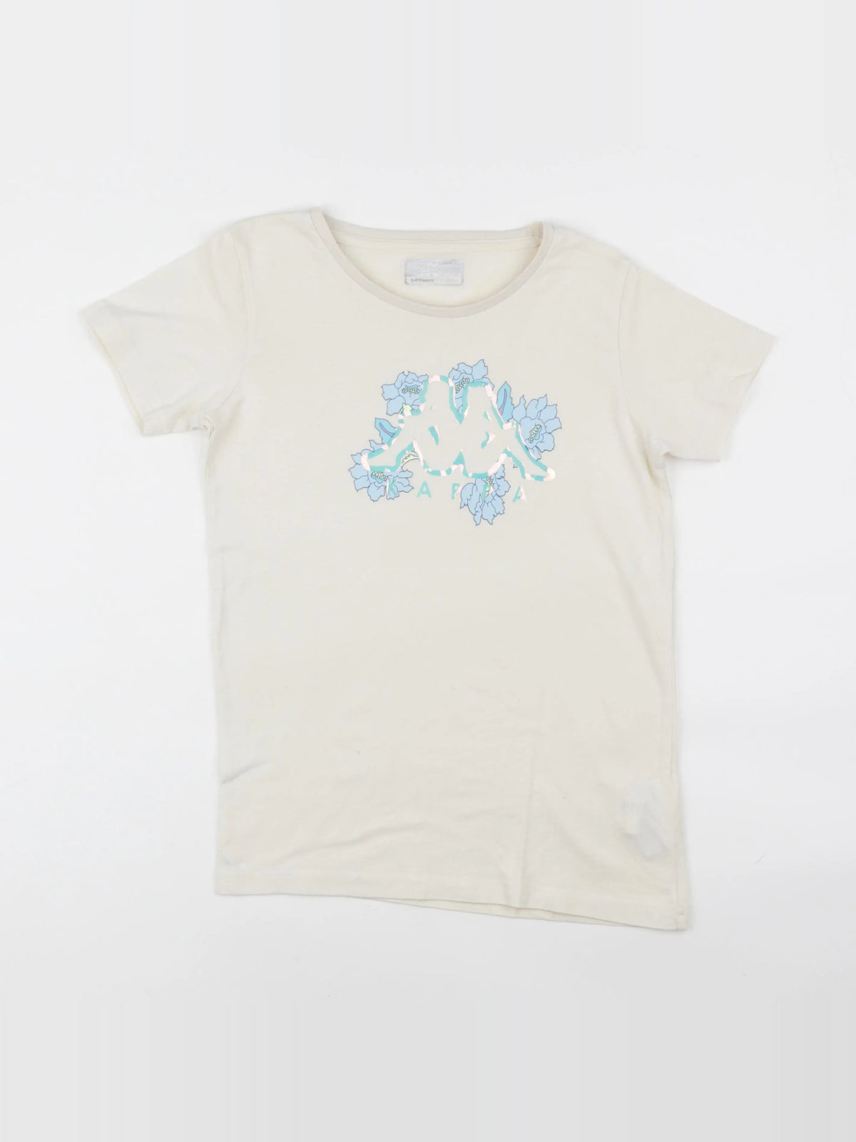 Kappa - tee-shirt beige - 14 ans