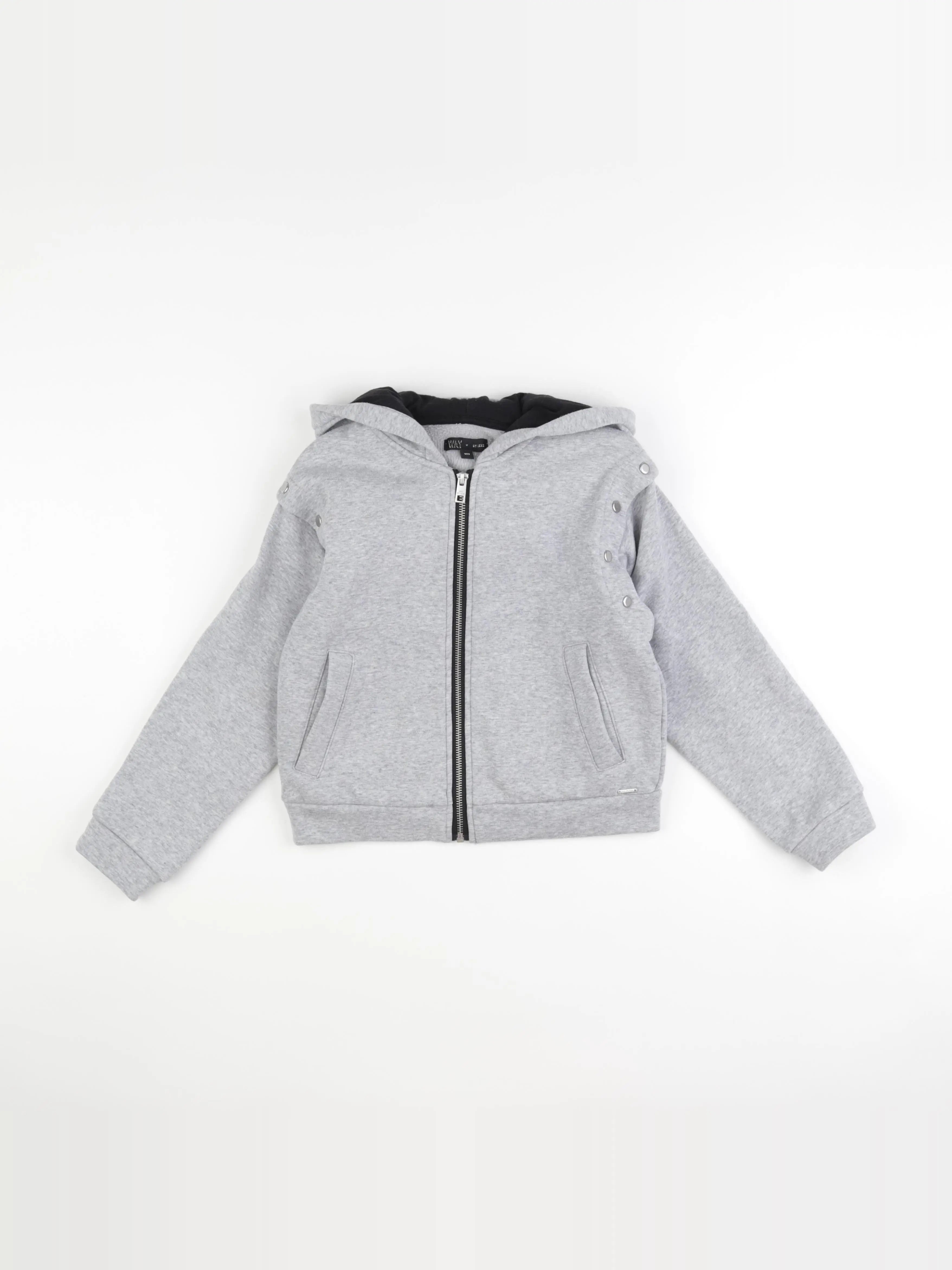 IKKS - sweat gris - 10 ans