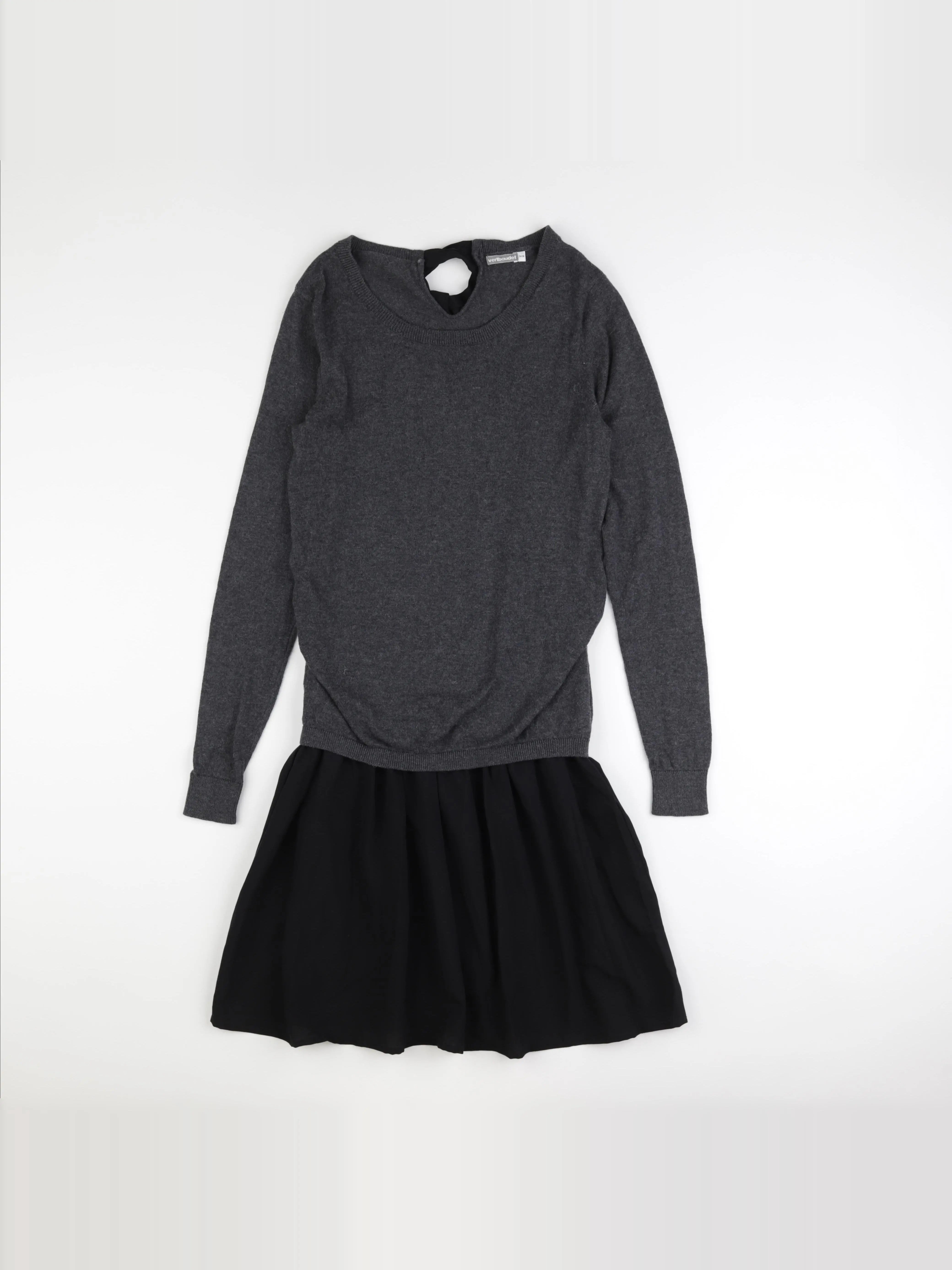 Vertbaudet - robe grossesse gris, noir - 34 à 36