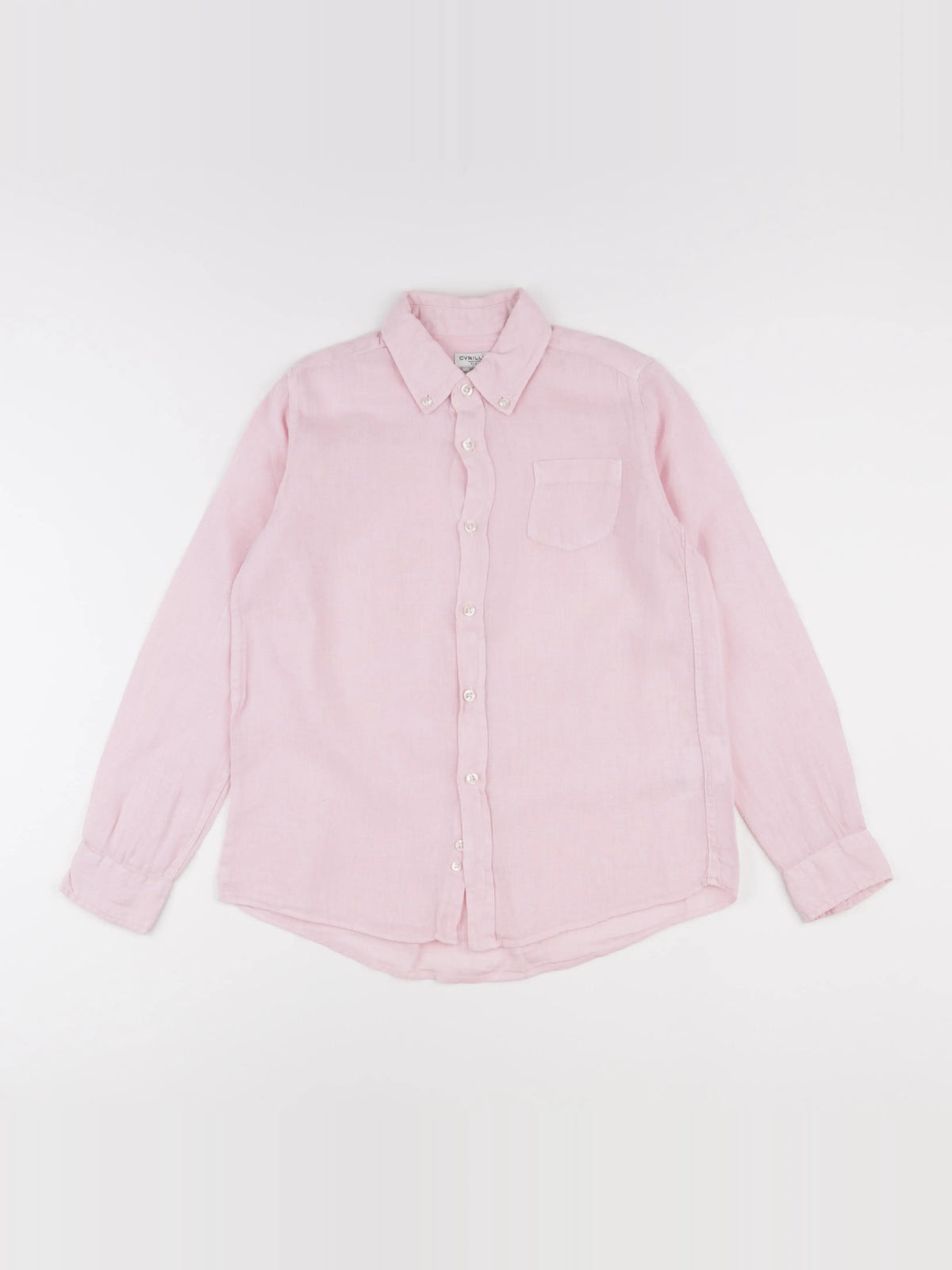 Cyrillus - chemise rose - 10 ans