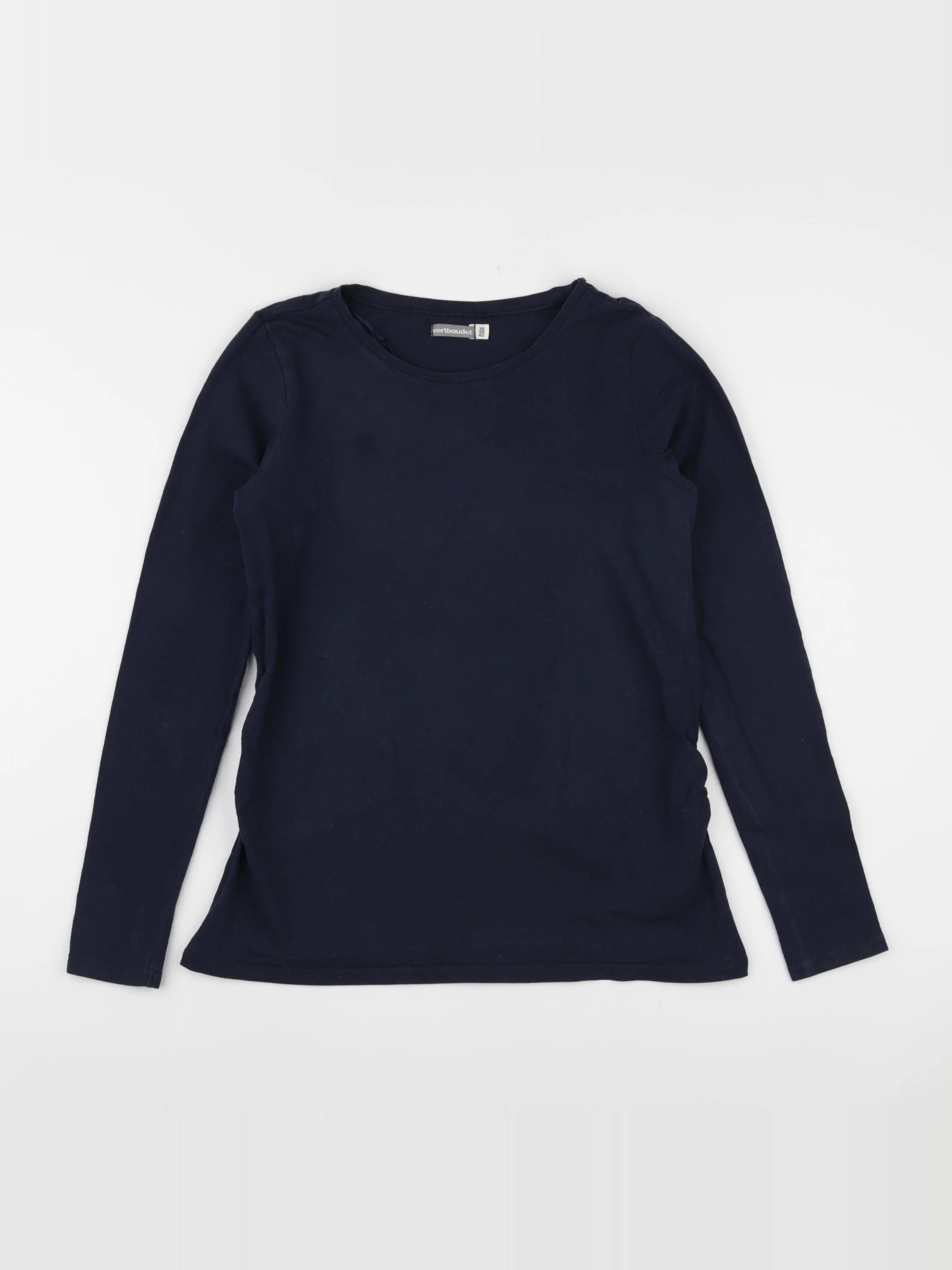 Vertbaudet - tee-shirt grossesse bleu - 38 à 40