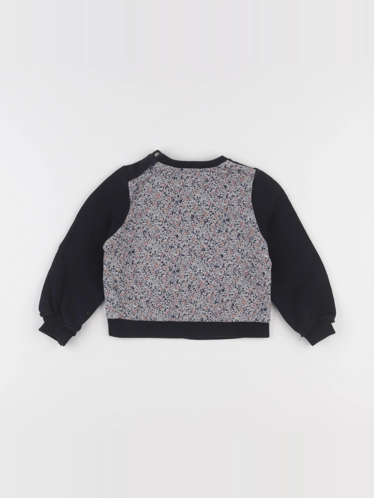 IKKS - sweat bleu - 2 ans
