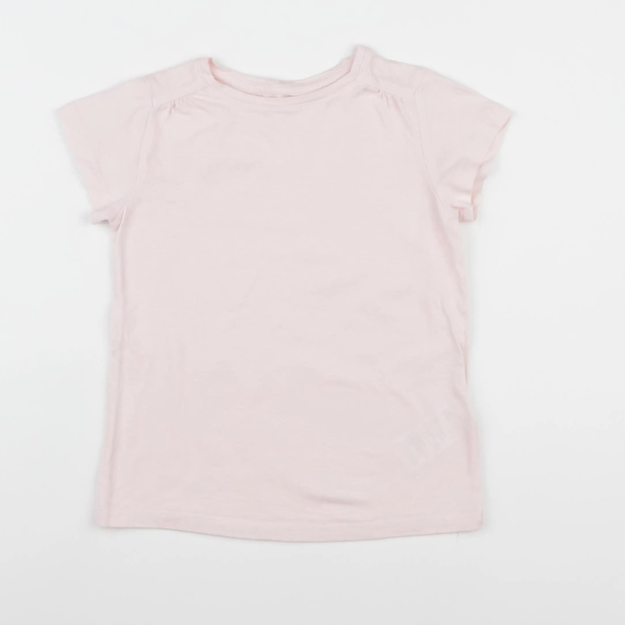 Vertbaudet - tee-shirt rose - 6 ans
