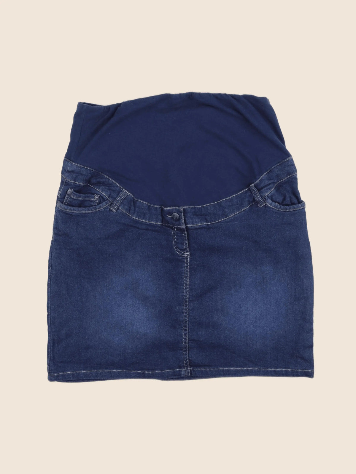 Vertbaudet - jupe grossesse bleu - 44