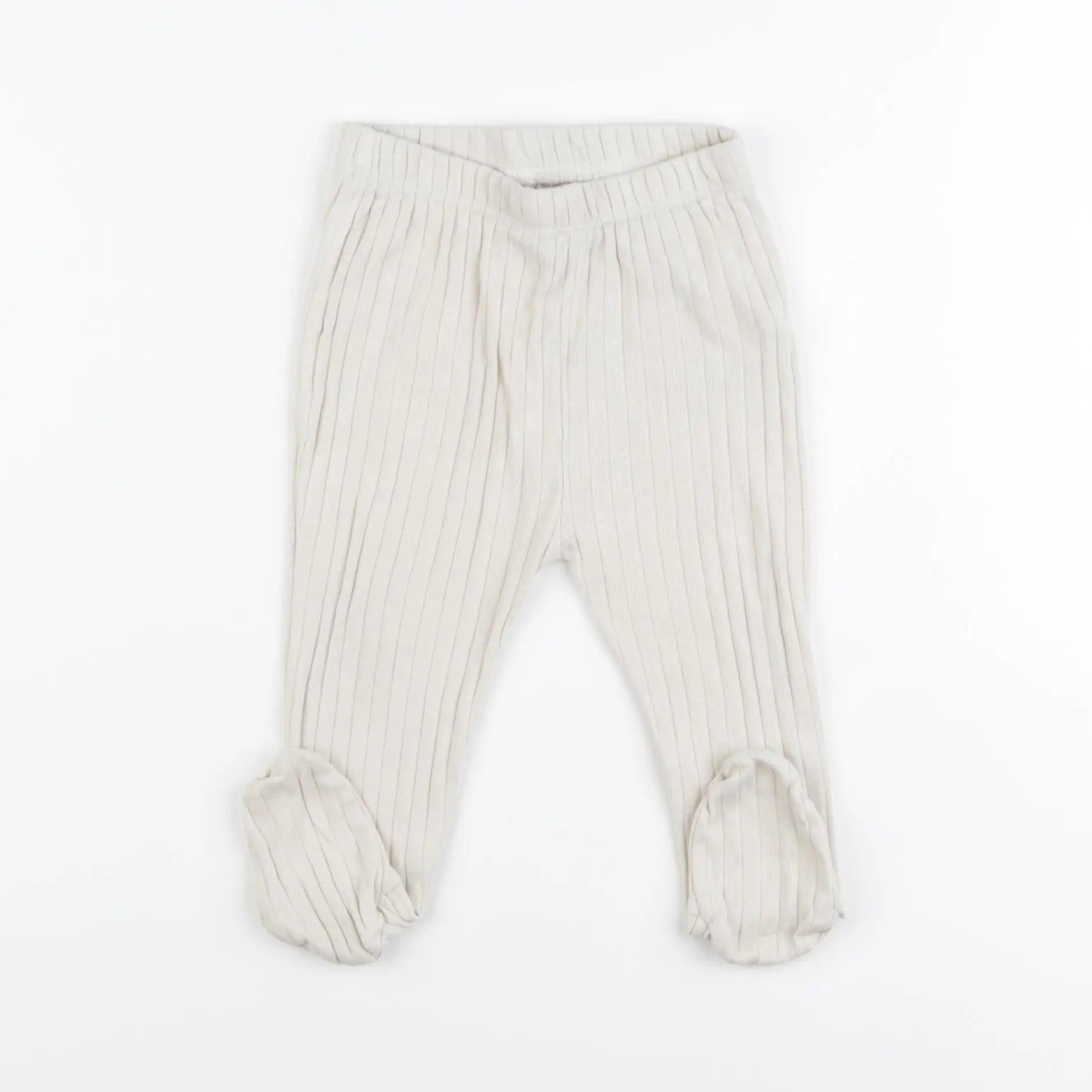 Vertbaudet - legging beige - 12 mois