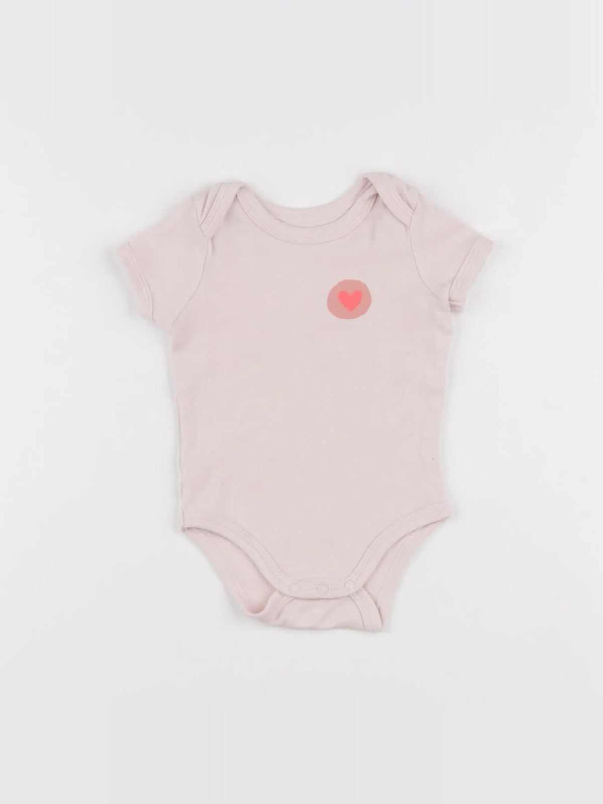 Vertbaudet - body rose - 3 mois