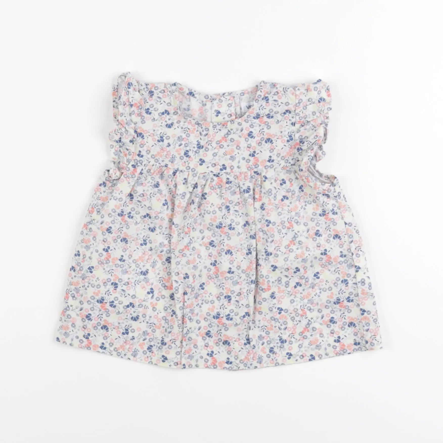 Vertbaudet - blouse multicolore - 12 mois