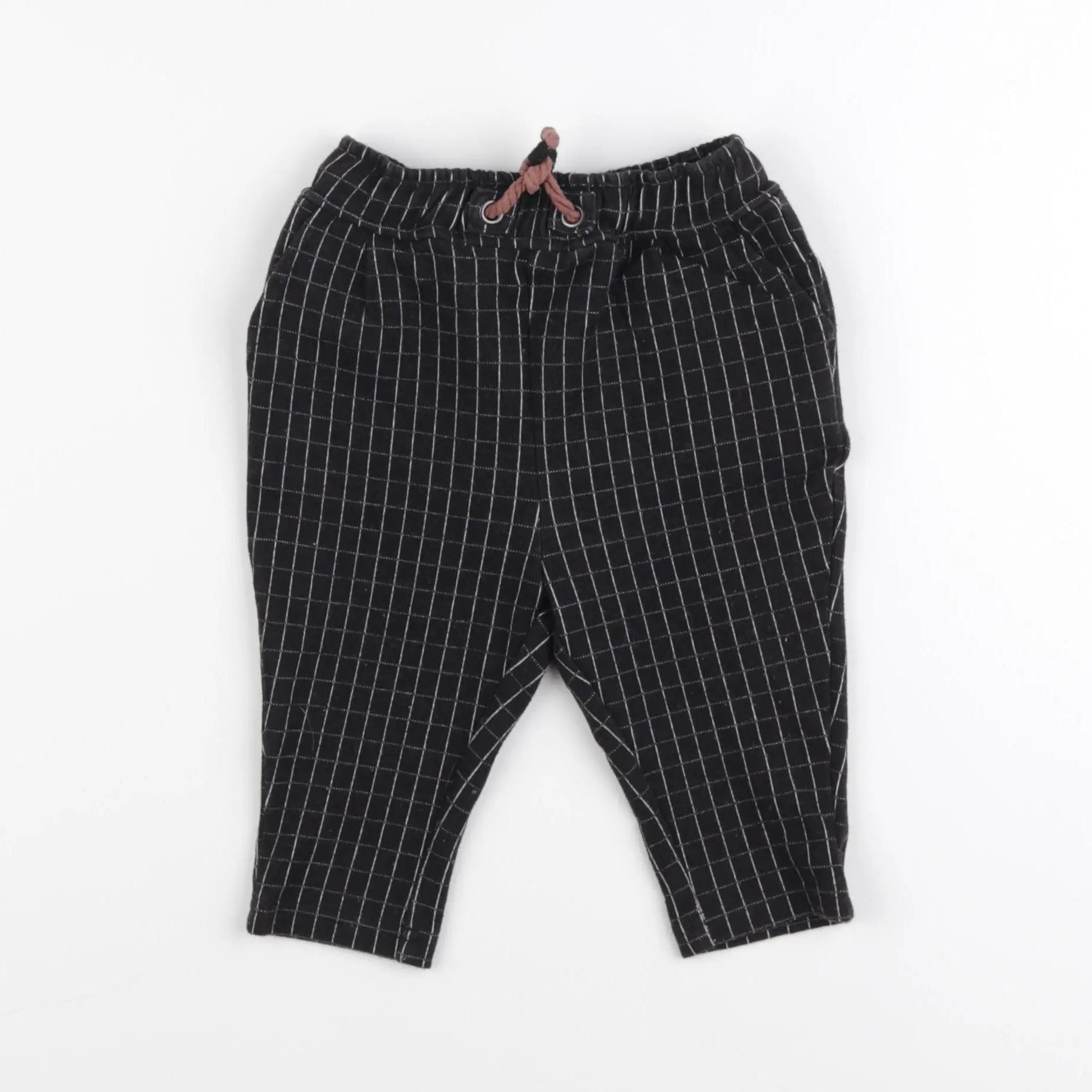 Vertbaudet - pantalon noir - 9 mois