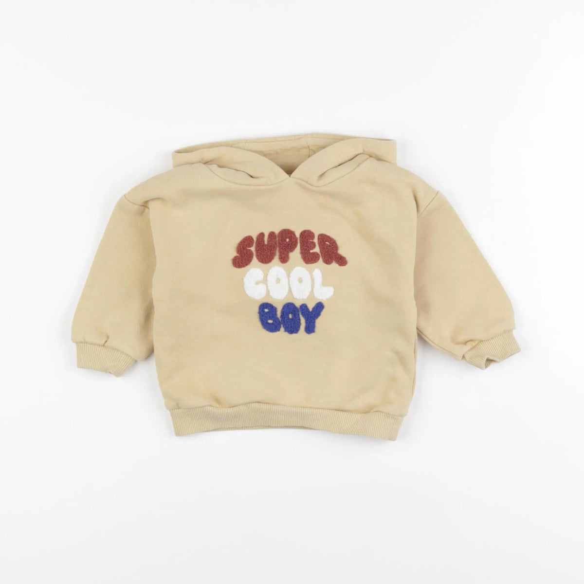 Vertbaudet - sweat jaune - 9 mois