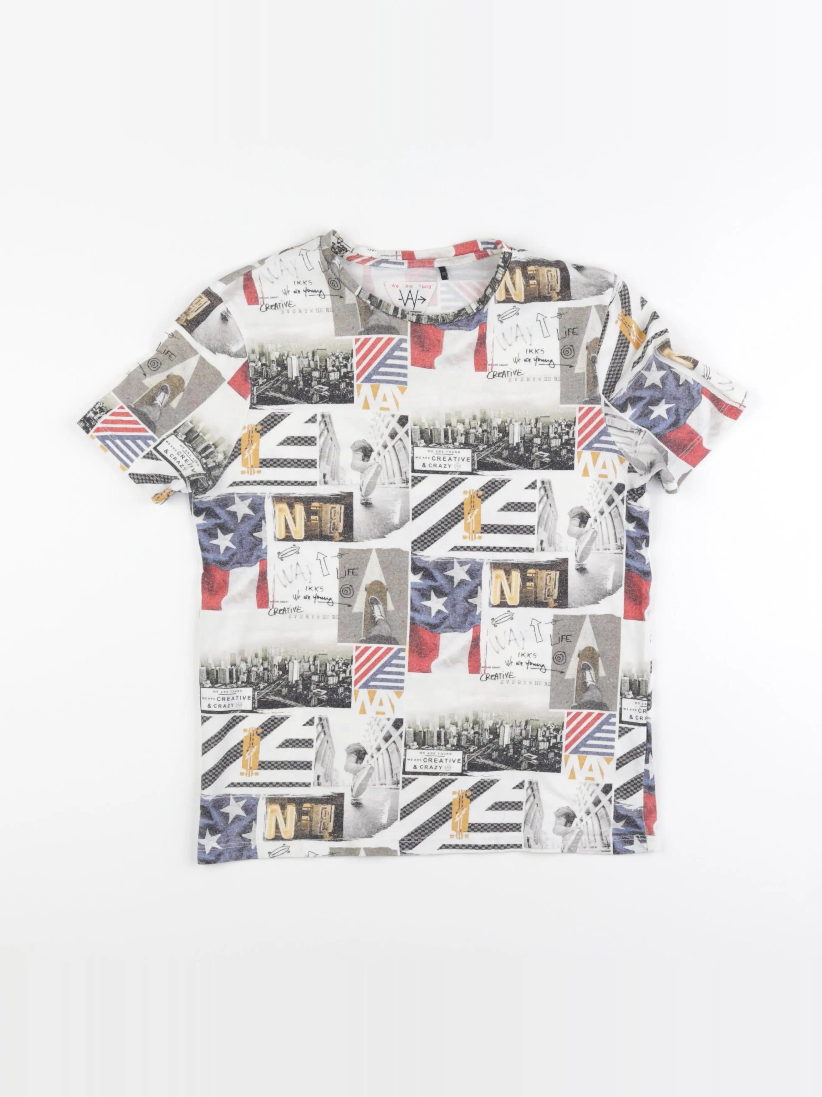 IKKS - tee-shirt vert - 8 ans