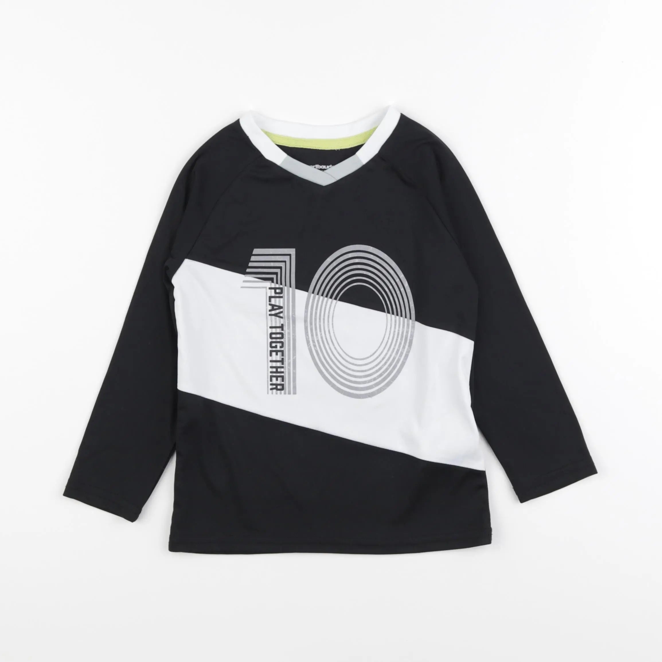Vertbaudet - tee-shirt noir - 4 ans