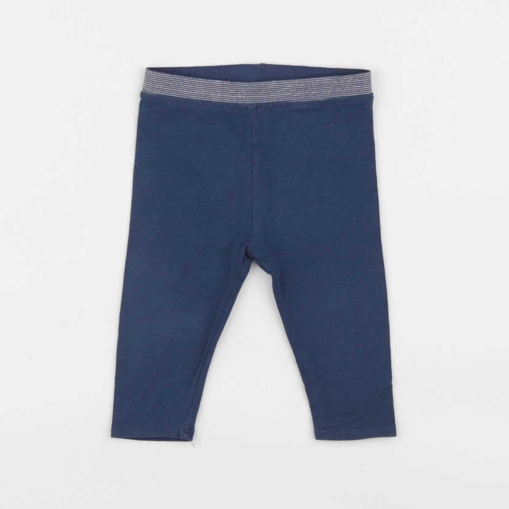 Vertbaudet - legging bleu - 6 mois