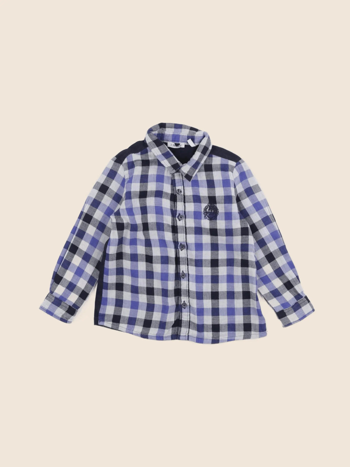 IKKS - chemise bleu - 2 ans