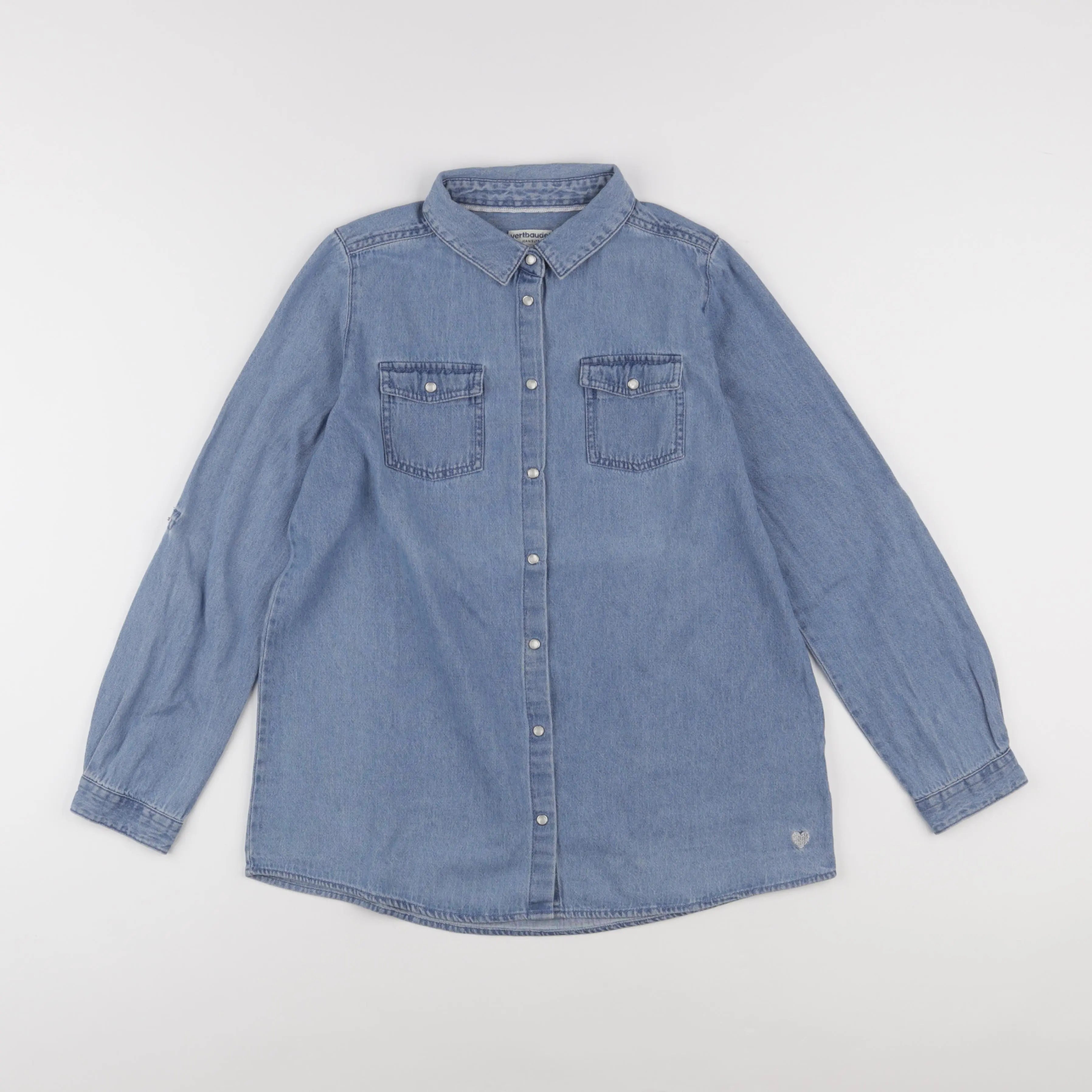 Vertbaudet - chemise bleu - 12 ans