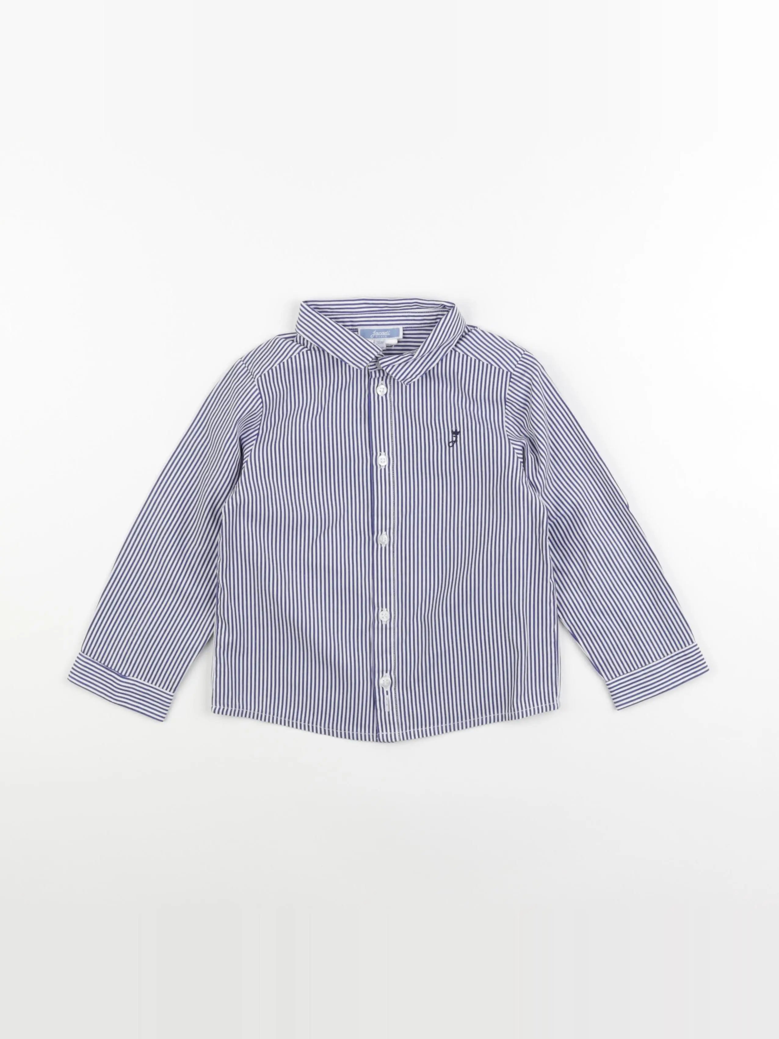 Jacadi - chemise bleu - 36 mois