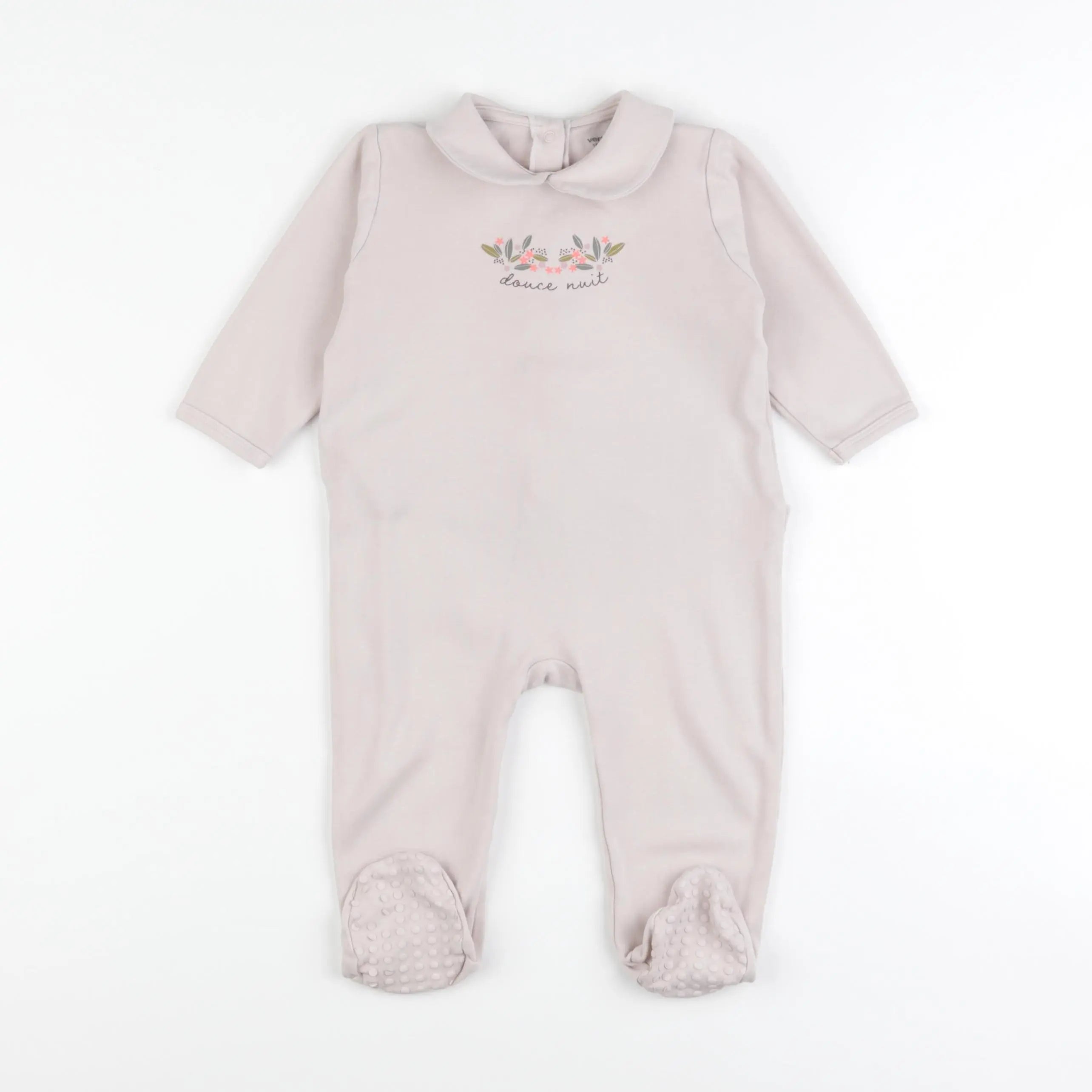 Vertbaudet - pyjama coton rose - 18 mois