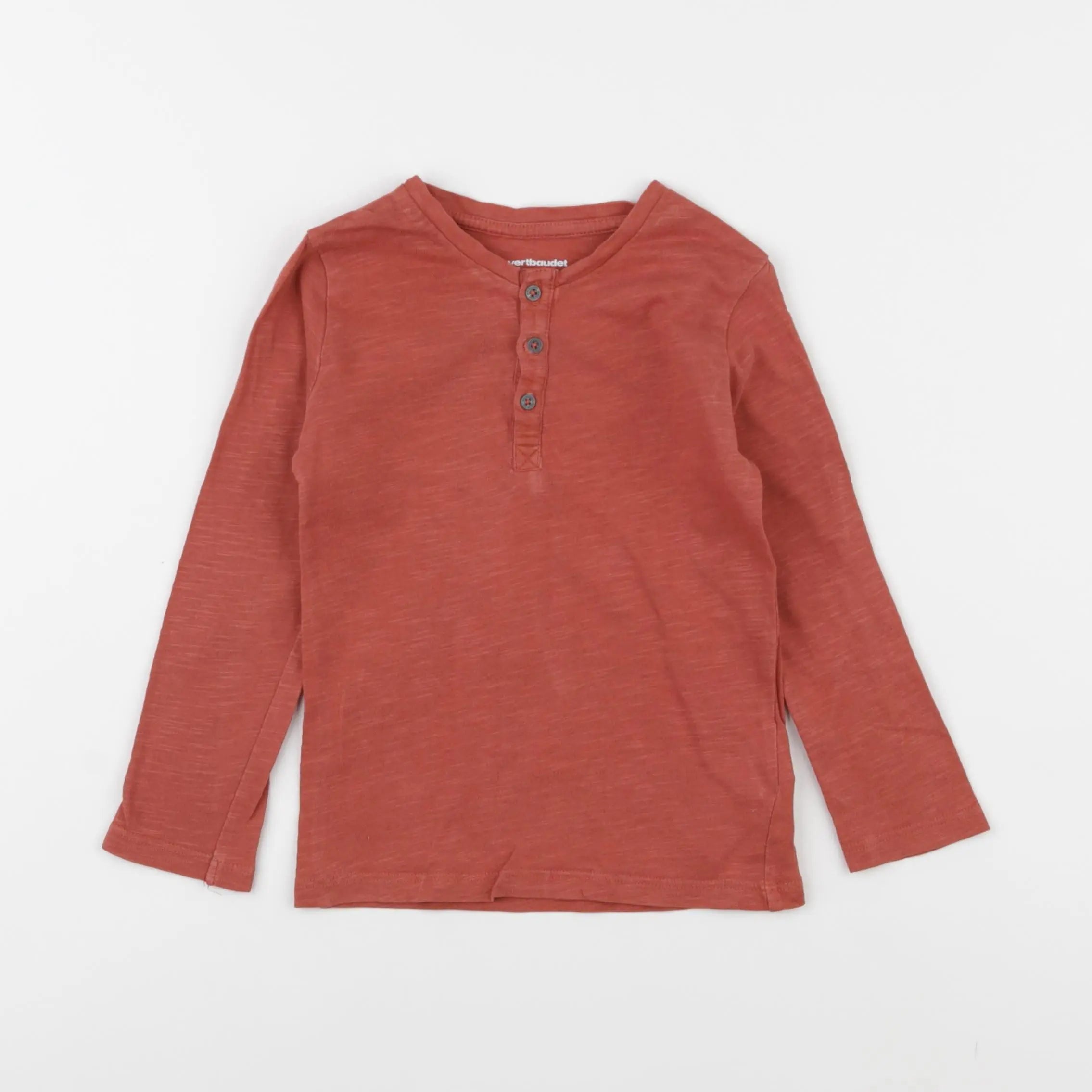 Vertbaudet - tee-shirt marron - 2 ans