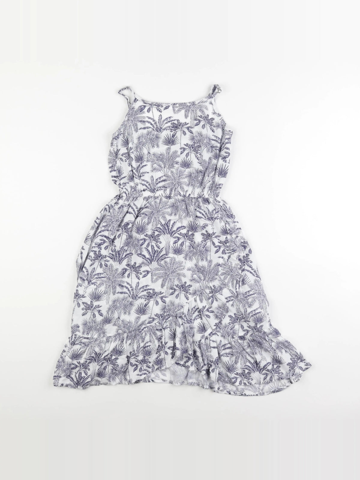 IKKS - robe blanc, bleu - 8 ans