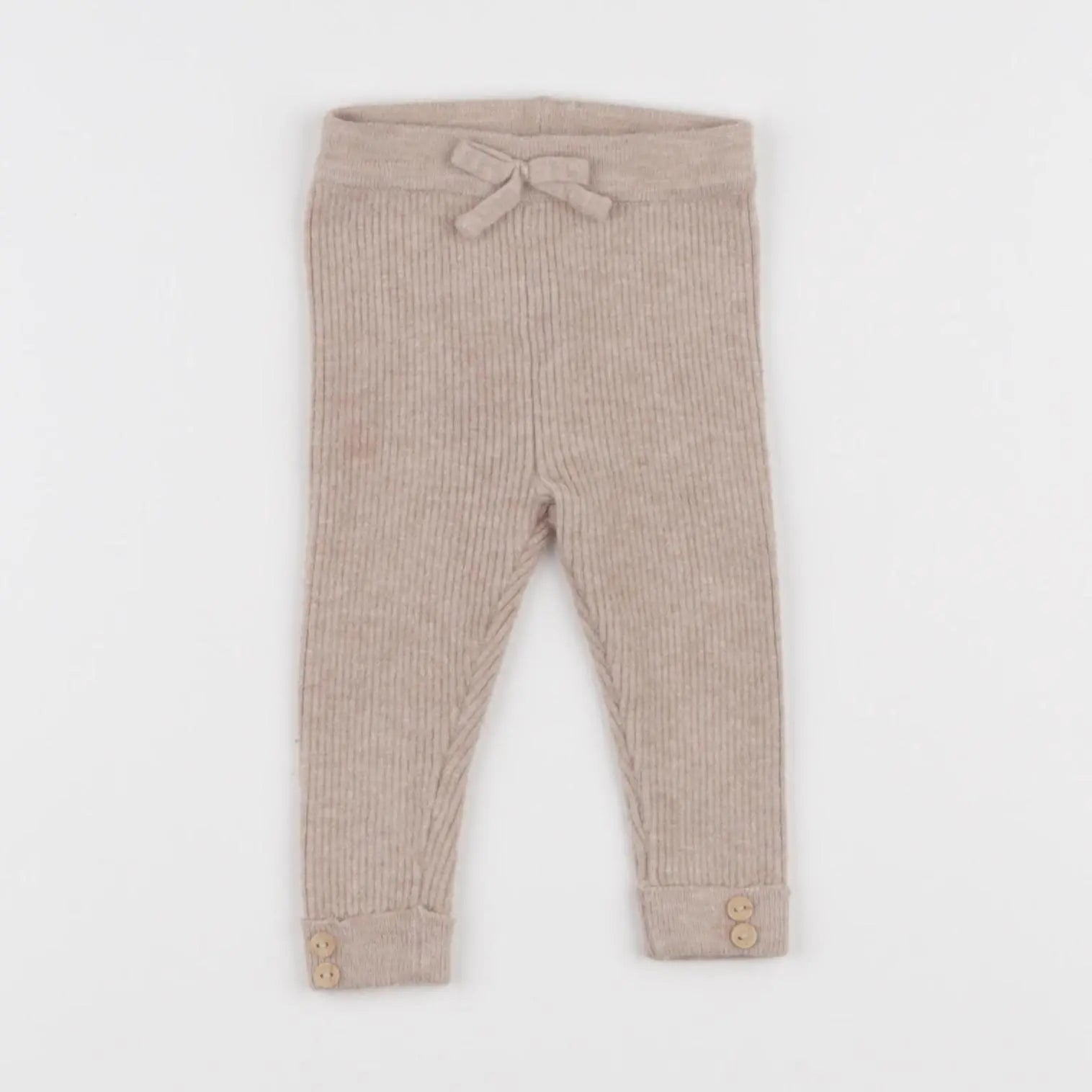 Vertbaudet - legging marron - 3 mois