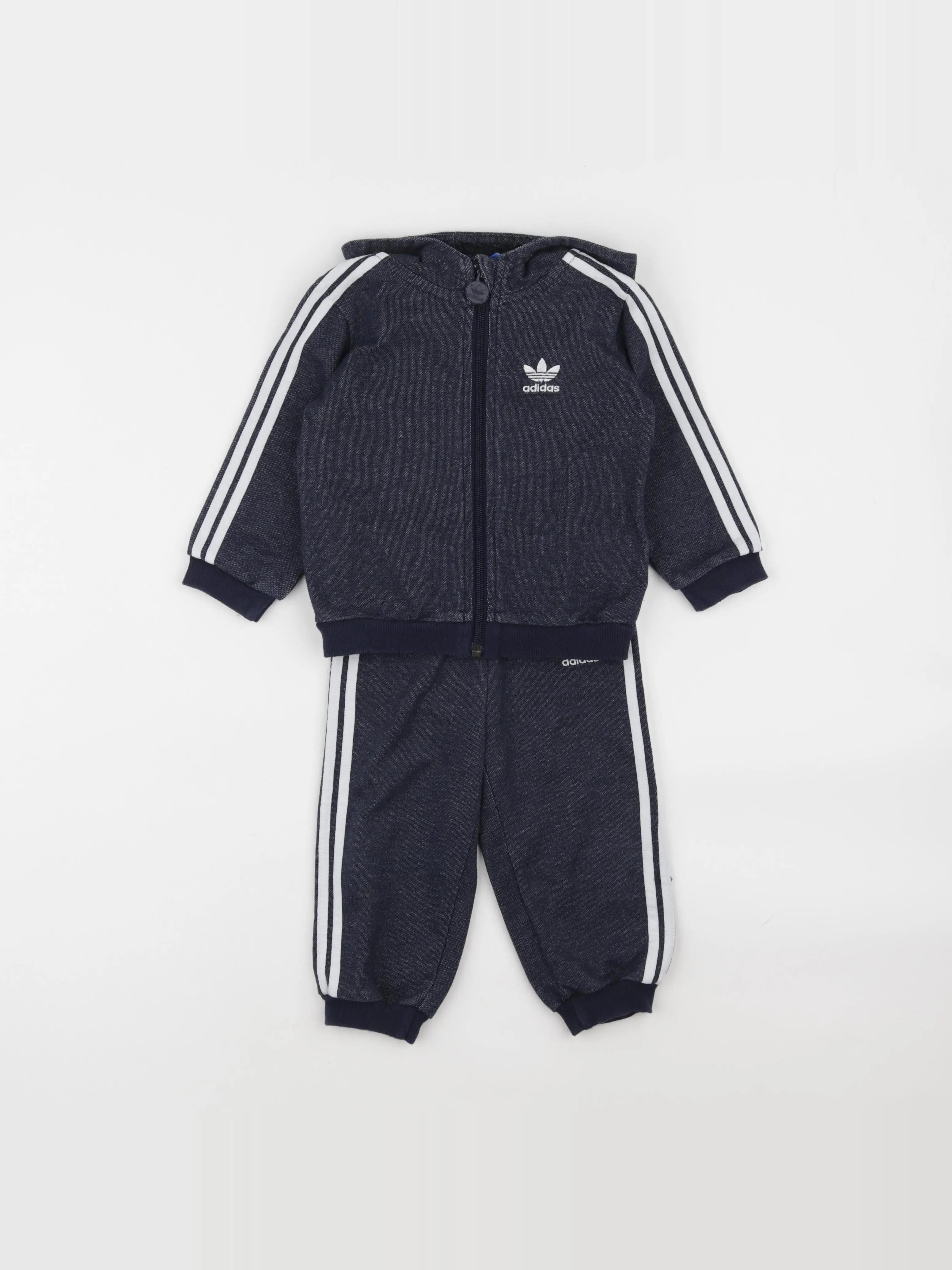 Adidas - ensemble bleu - 9/12 mois