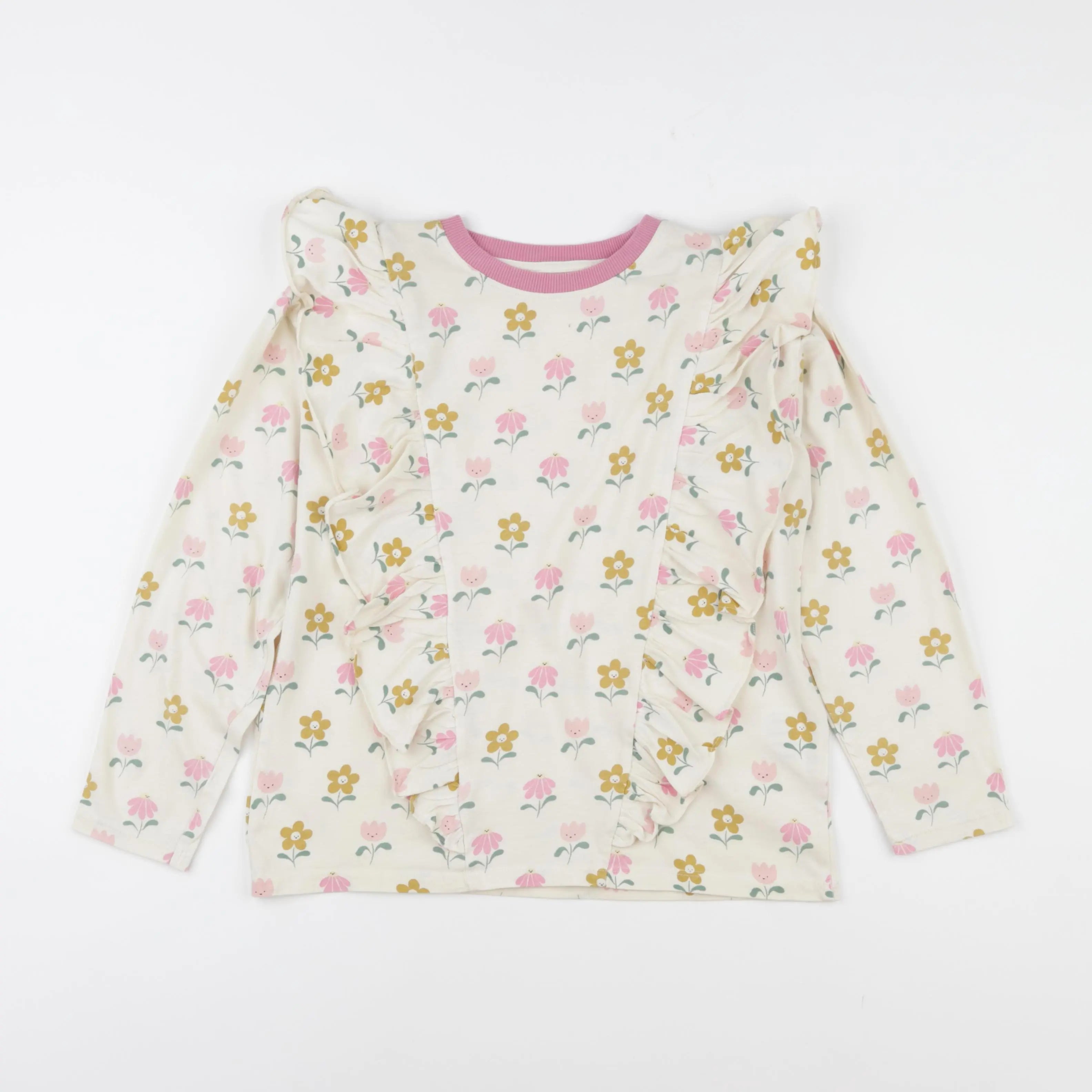 Vertbaudet - tee-shirt beige - 10 ans