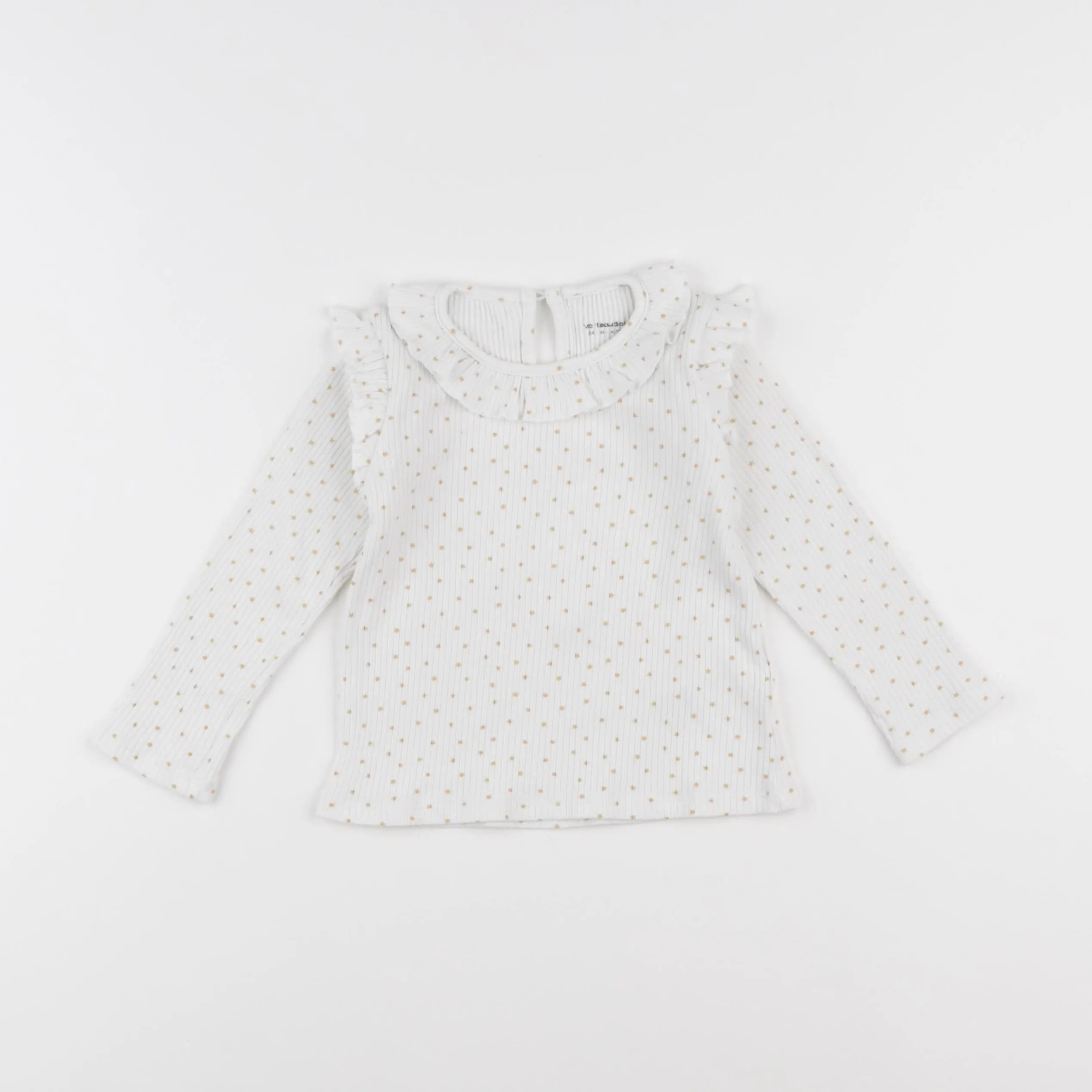 Vertbaudet - tee-shirt blanc - 24 mois