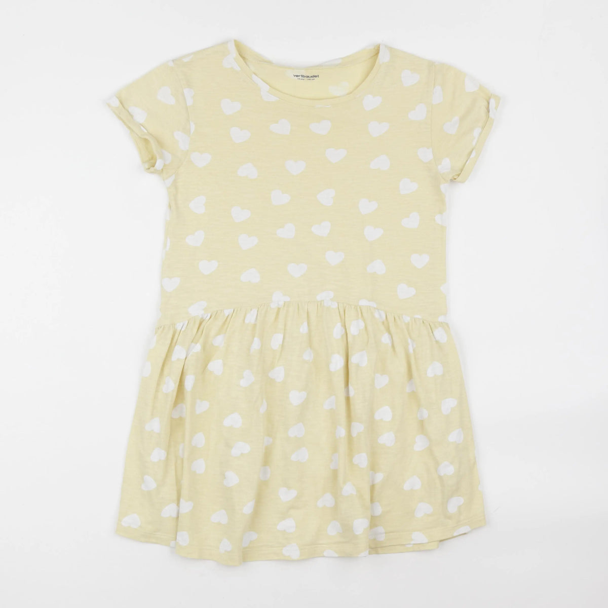 Vertbaudet - robe jaune - 10 ans