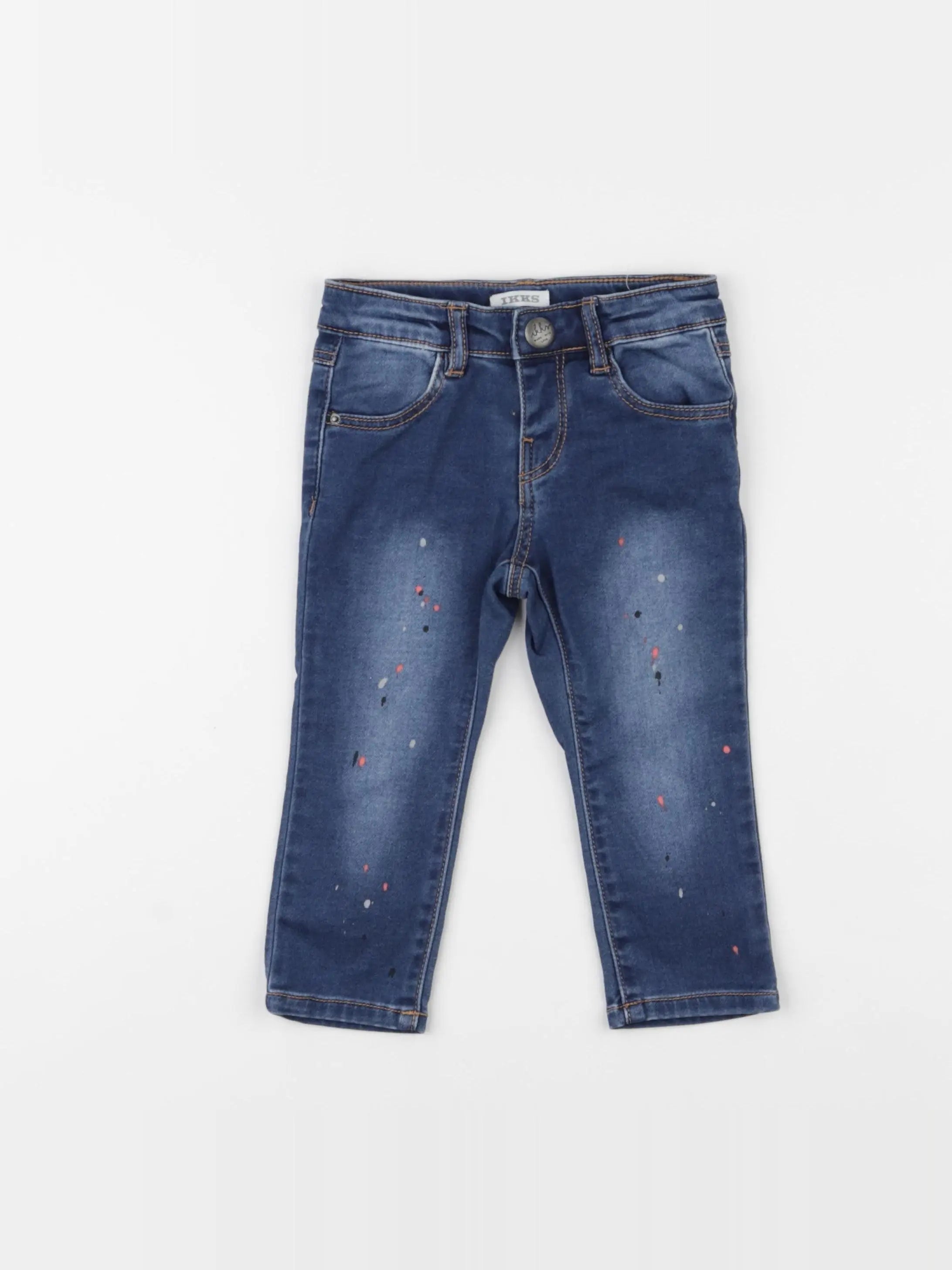IKKS - jean bleu - 12 mois