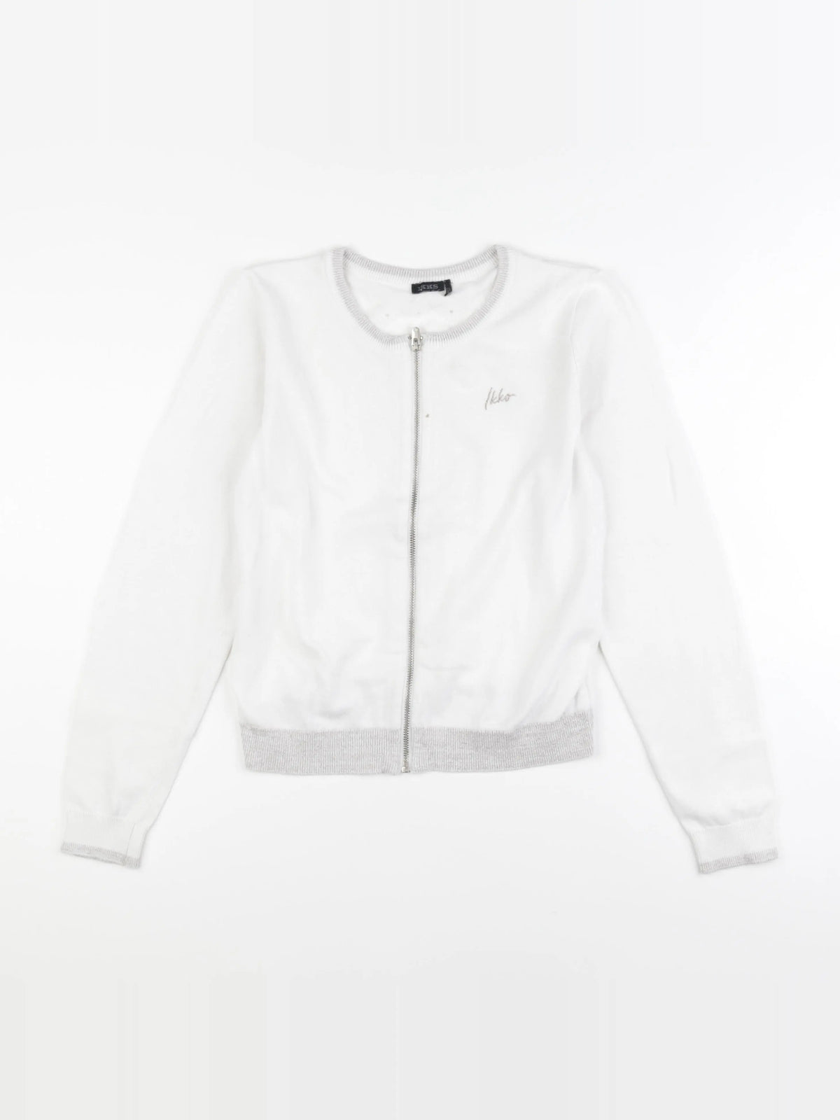 IKKS - gilet blanc - 12 ans