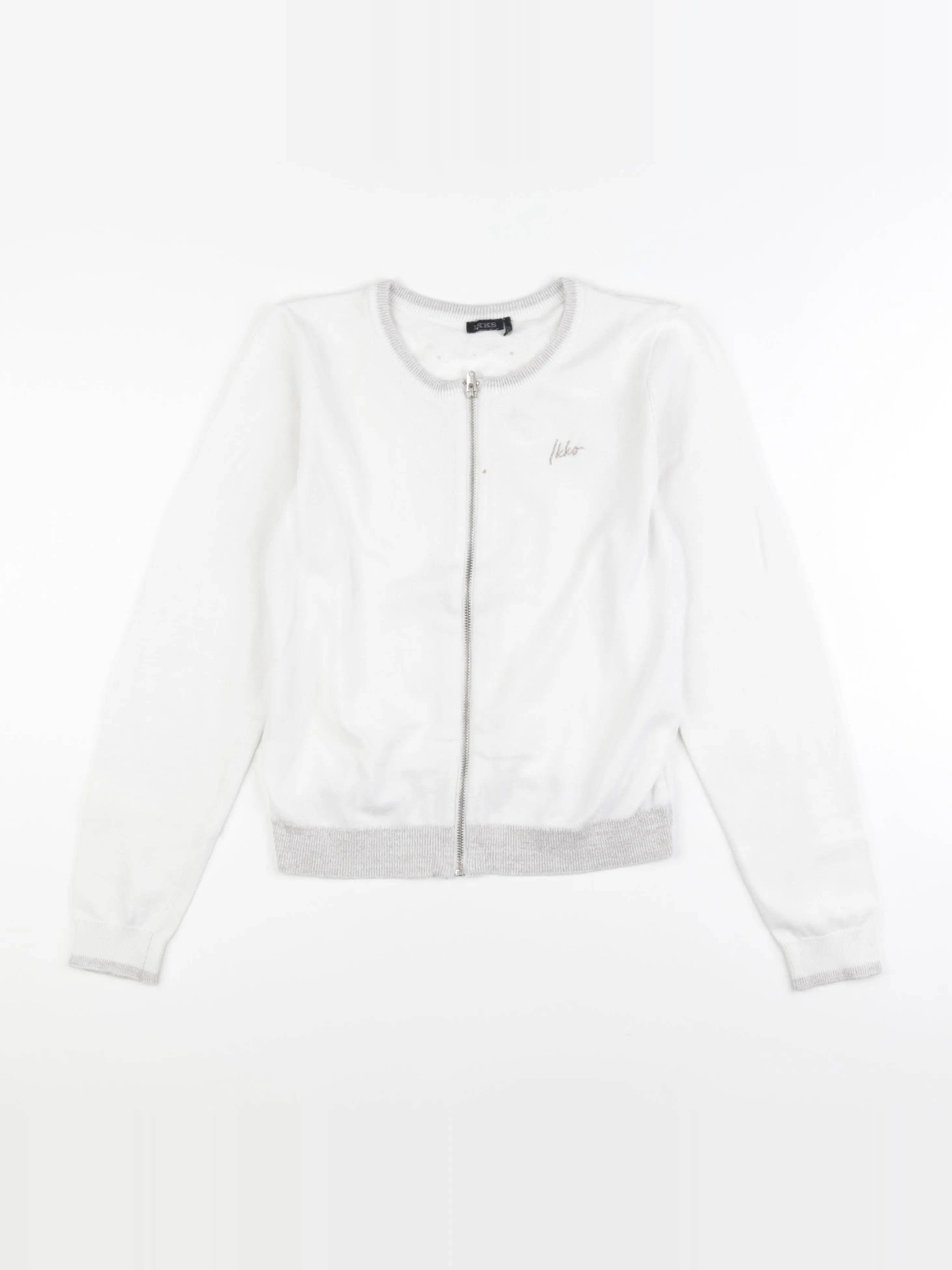 IKKS - gilet blanc - 12 ans