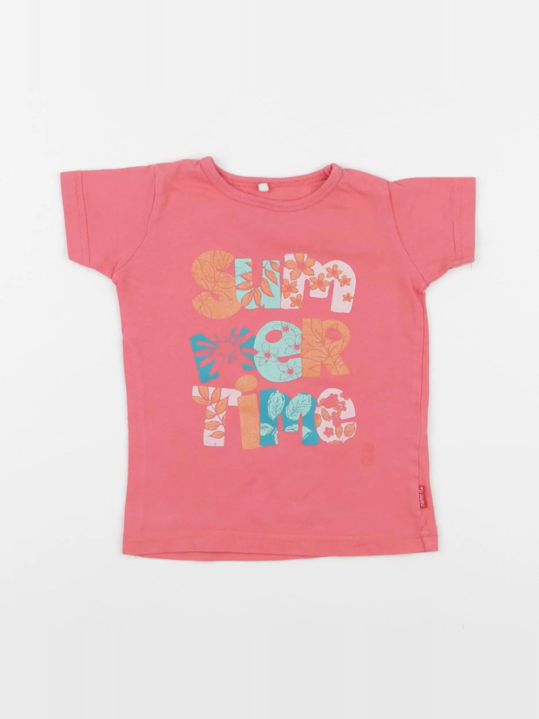 Name it - tee-shirt rose - 9/12 mois