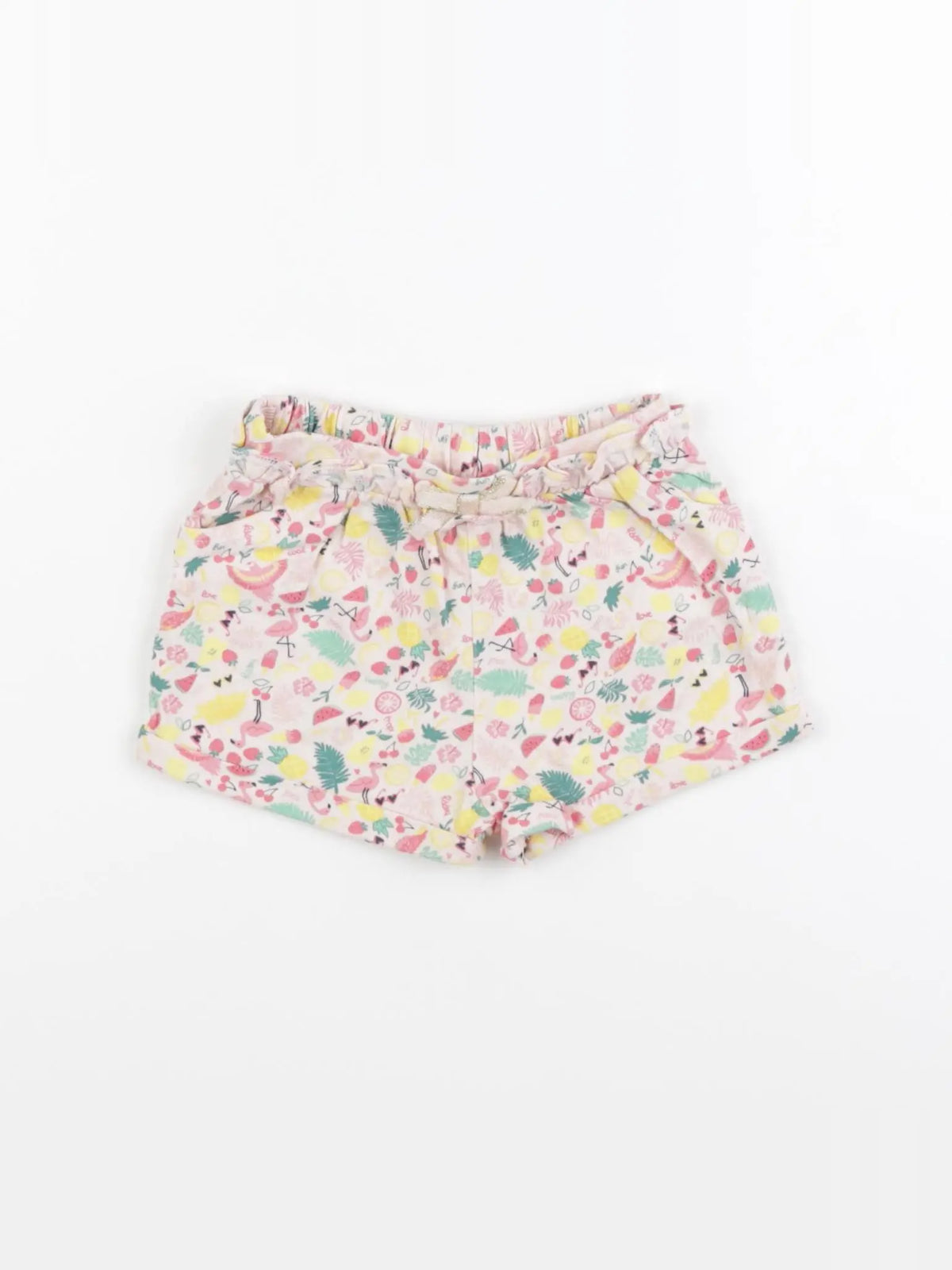 Tape à l'oeil - short multicolore - 12 mois